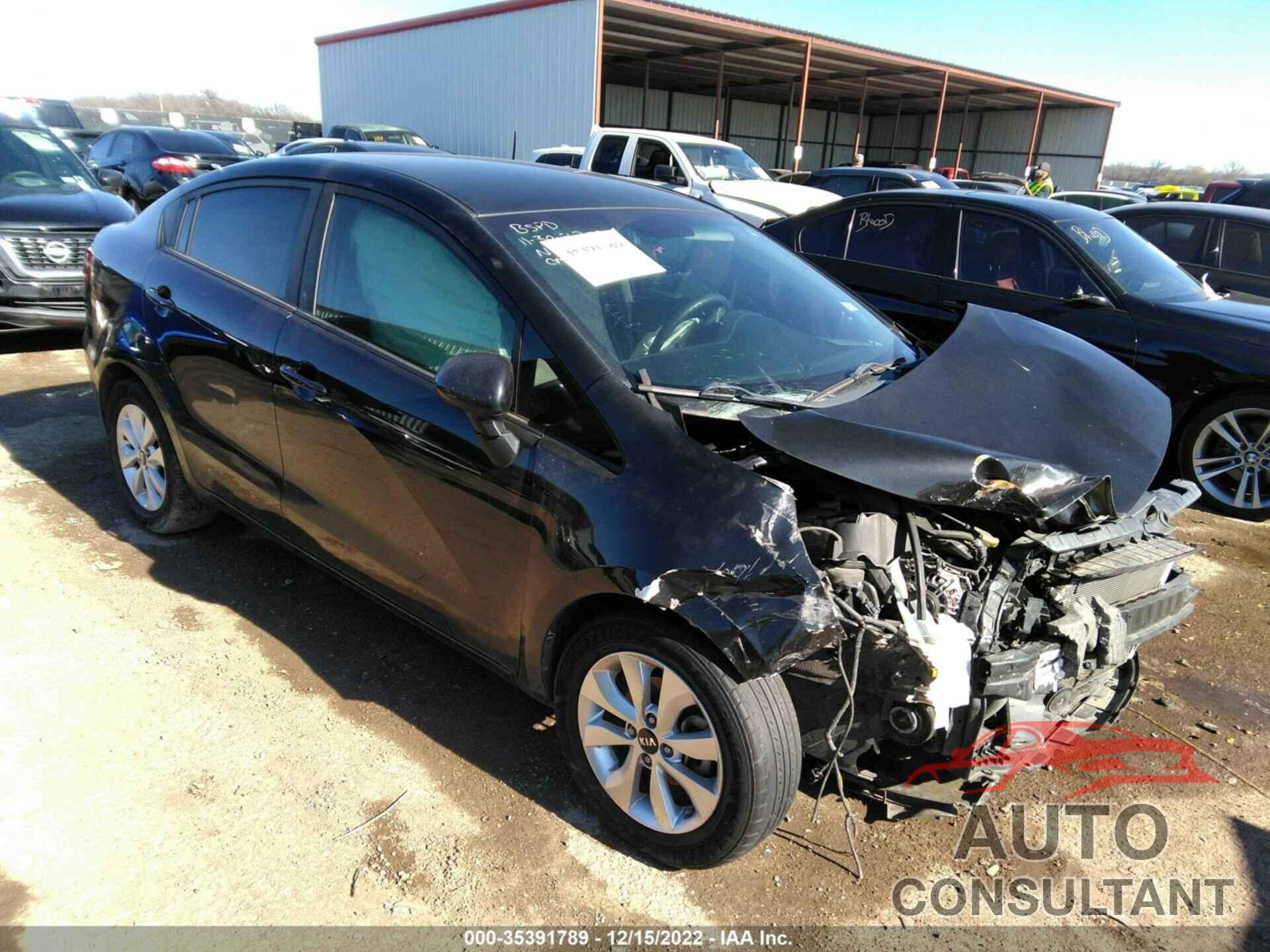 KIA RIO 2017 - KNADM4A38H6061320