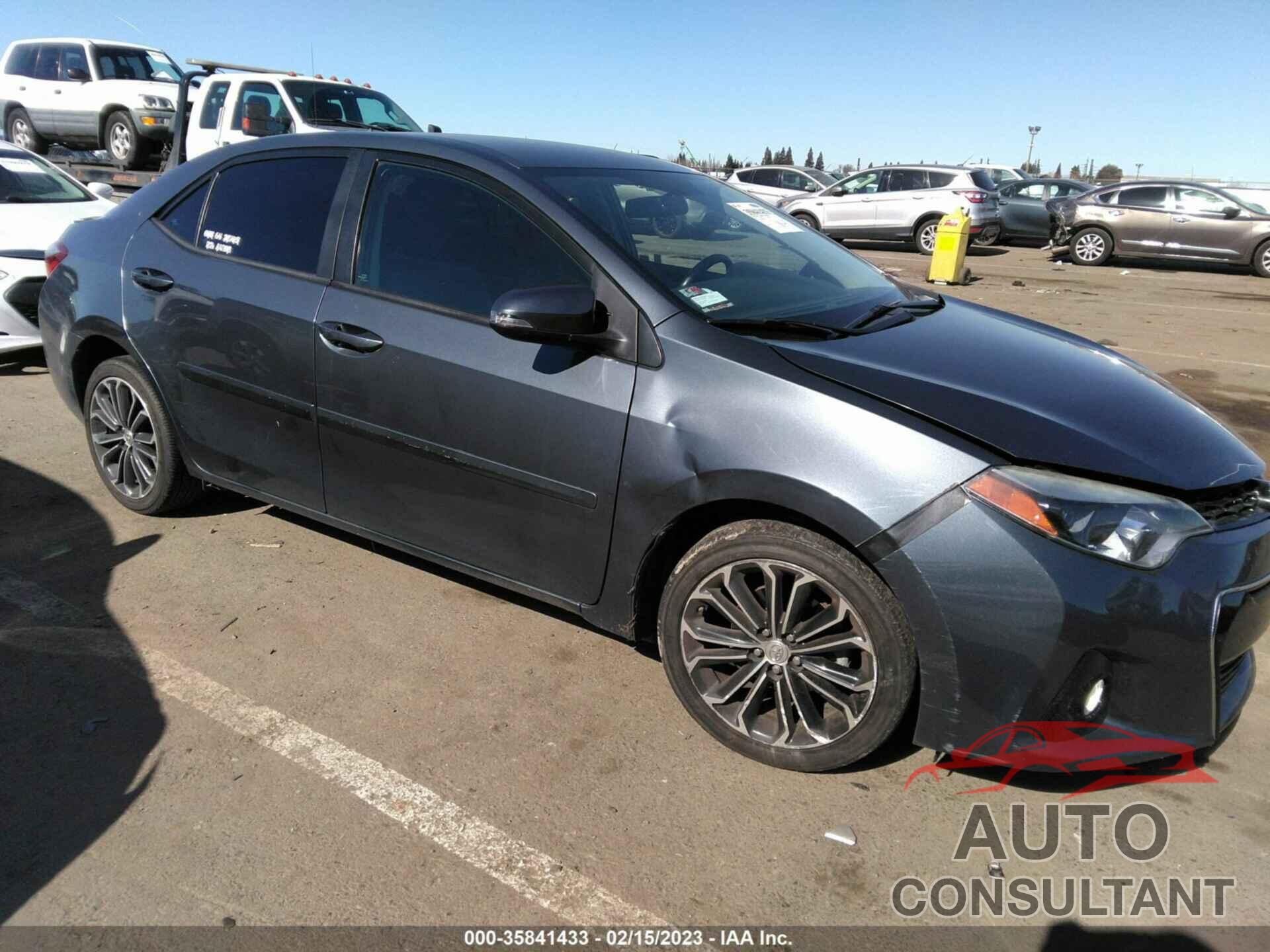 TOYOTA COROLLA 2016 - 5YFBURHE9GP457813