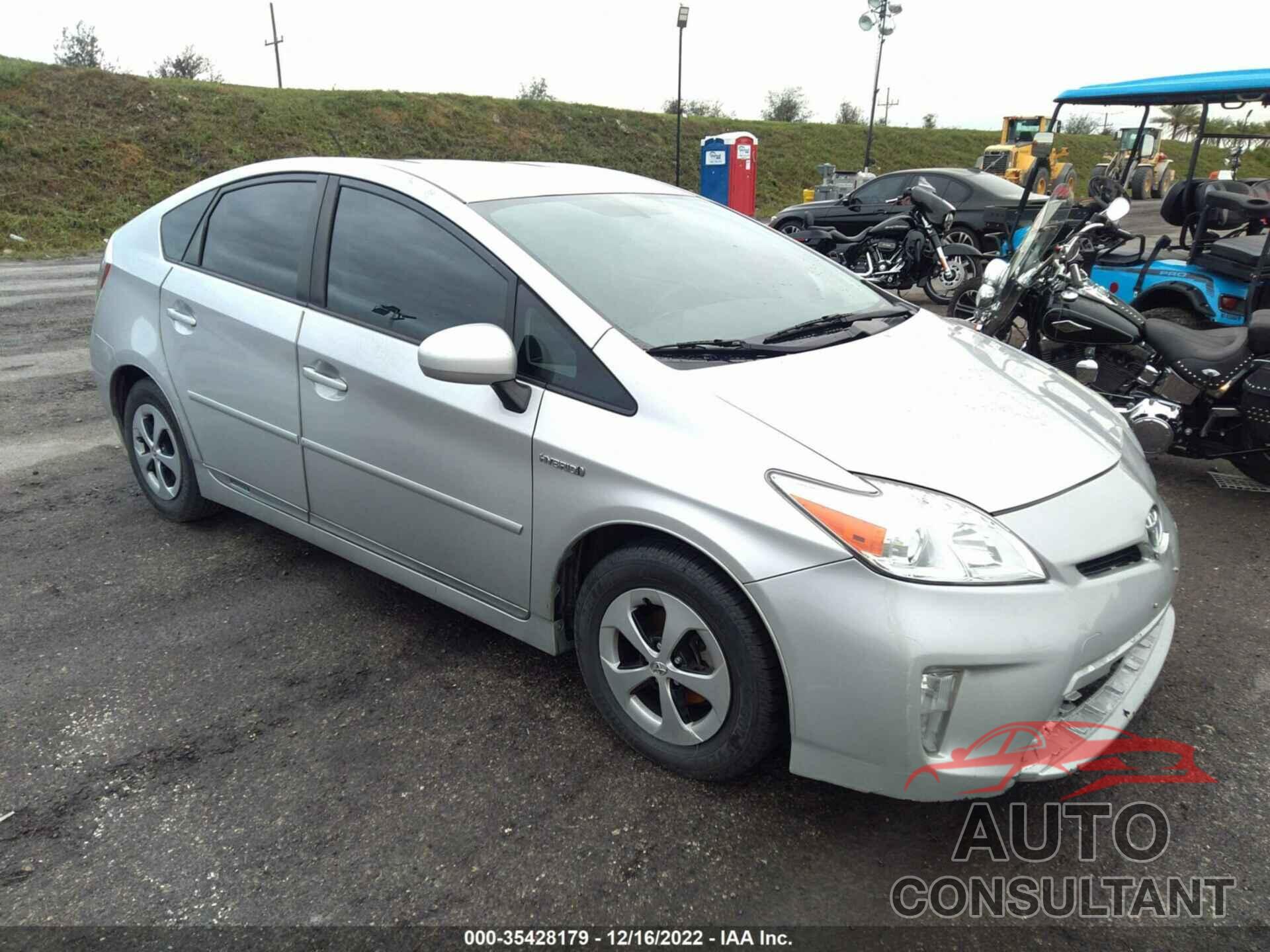 TOYOTA PRIUS 2014 - JTDKN3DUXE1765551