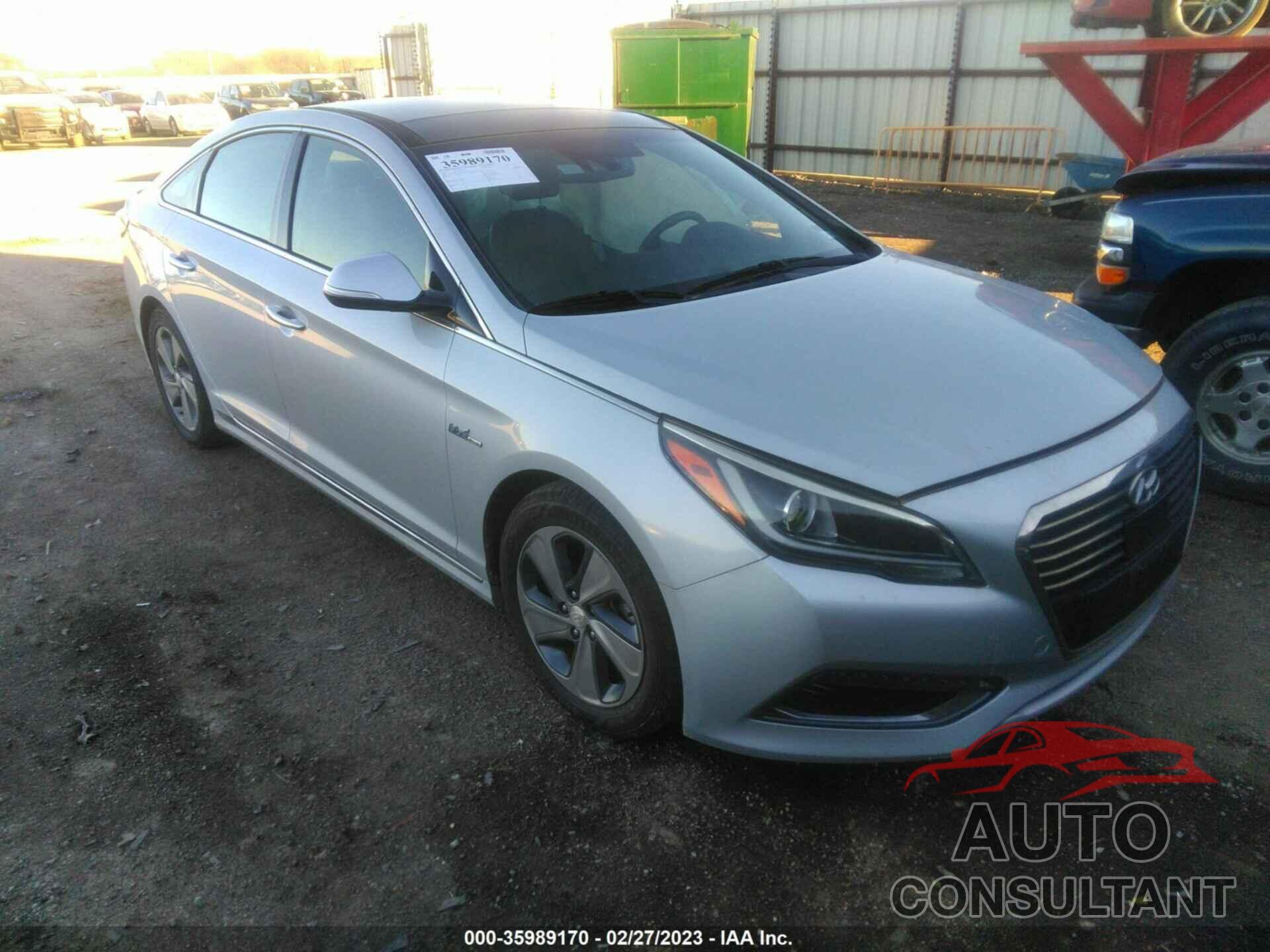 HYUNDAI SONATA HYBRID 2017 - KMHE34L16HA054851