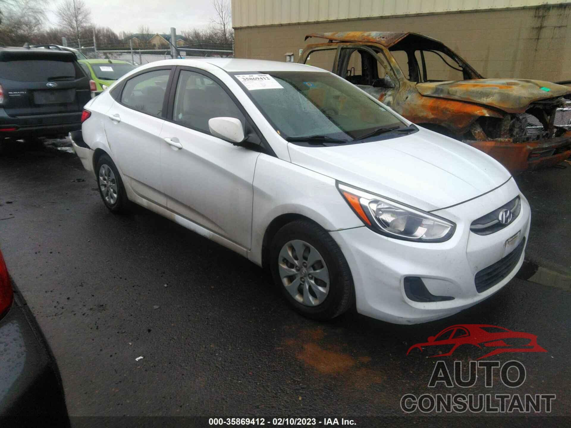 HYUNDAI ACCENT 2017 - KMHCT4AE9HU218315