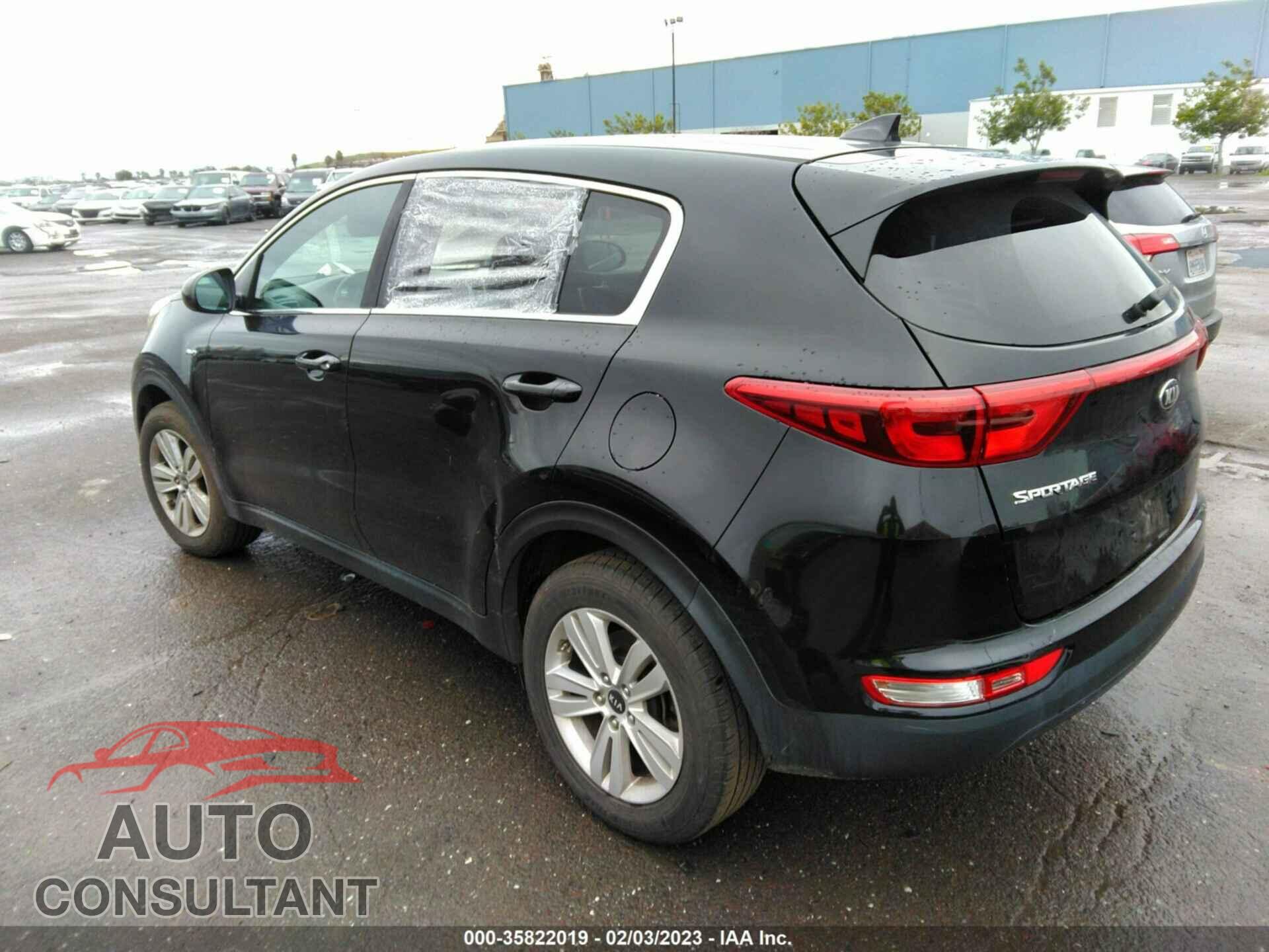 KIA SPORTAGE 2017 - KNDPMCAC2H7112234