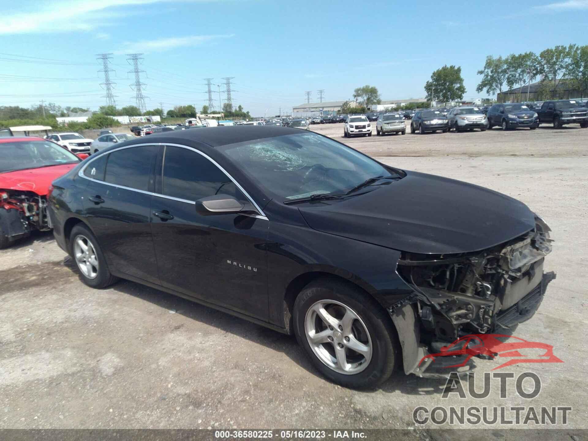 CHEVROLET MALIBU 2017 - 1G1ZB5ST8HF258239