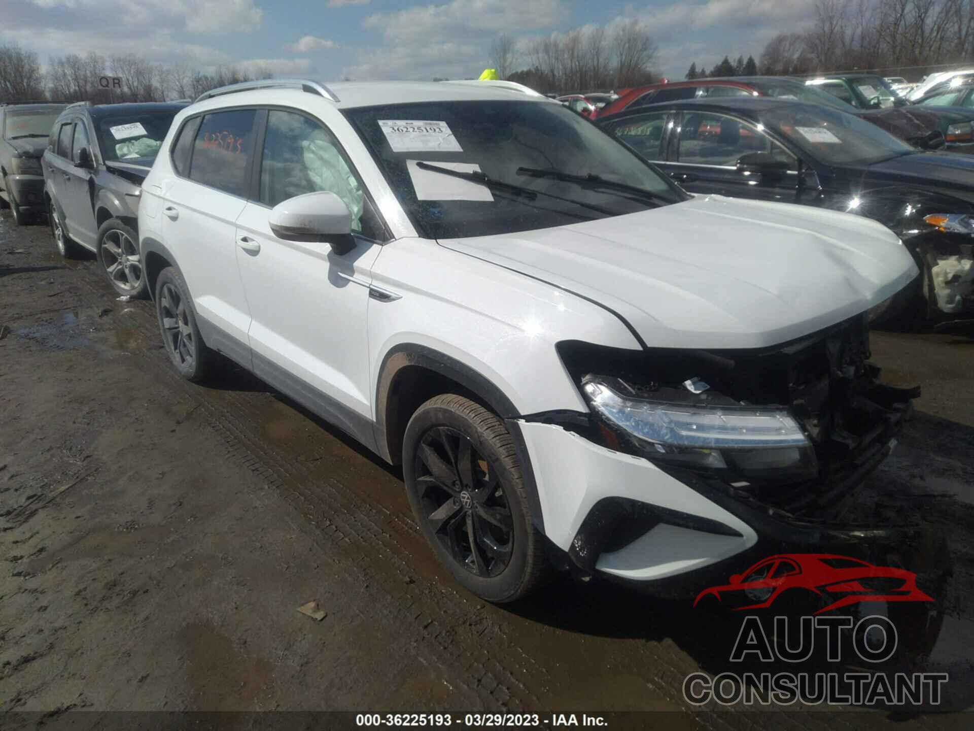 VOLKSWAGEN TAOS 2022 - 3VVYX7B27NM044220