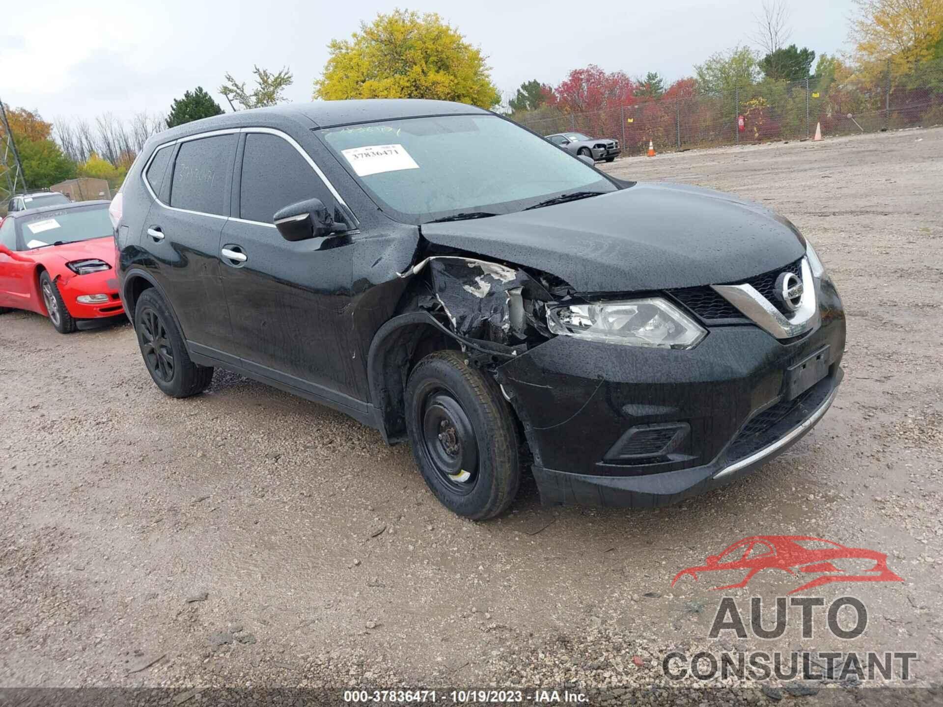 NISSAN ROGUE 2015 - KNMAT2MT7FP573232