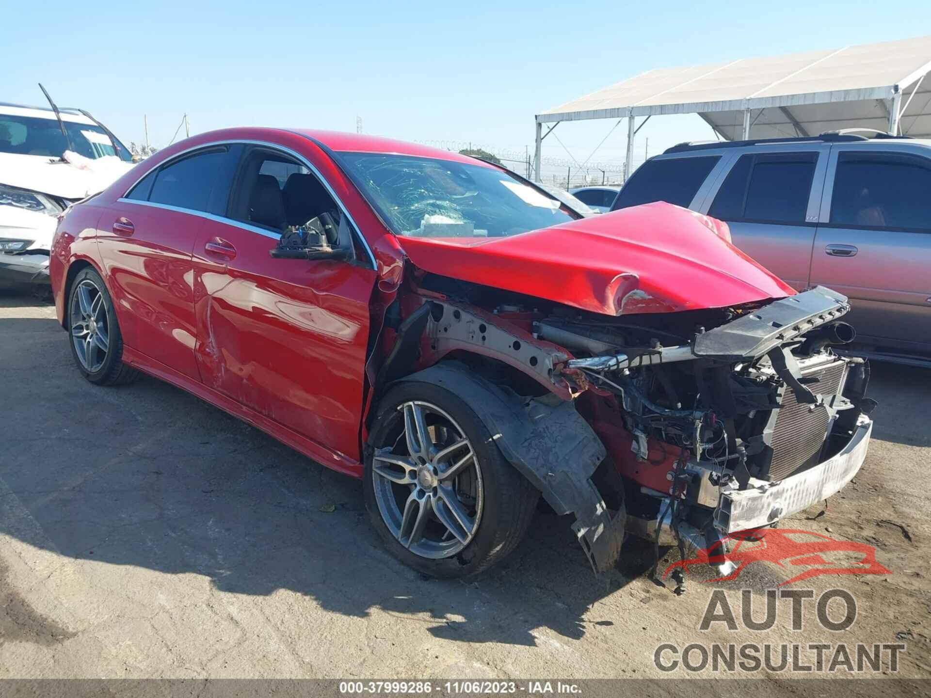 MERCEDES-BENZ CLA 250 2017 - WDDSJ4EB8HN412288