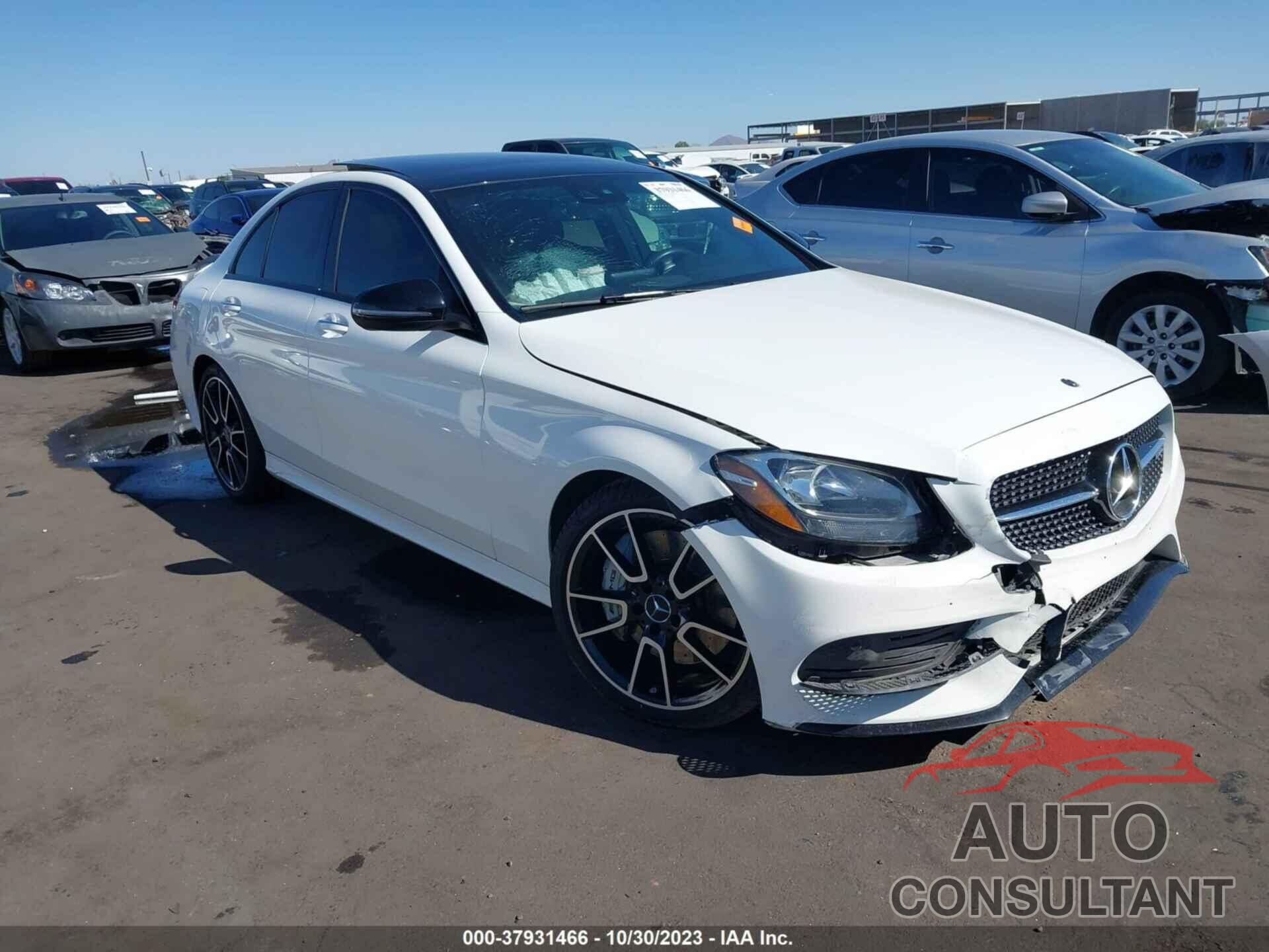 MERCEDES-BENZ C-CLASS 2017 - 55SWF6EB6HU194860