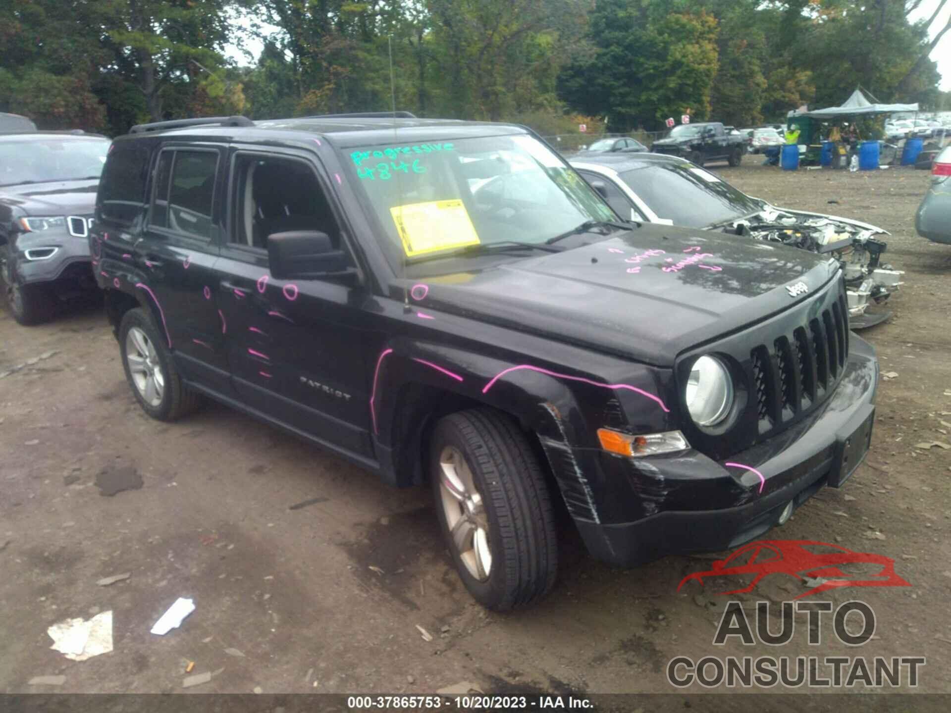 JEEP PATRIOT 2017 - 1C4NJRFB9HD153657