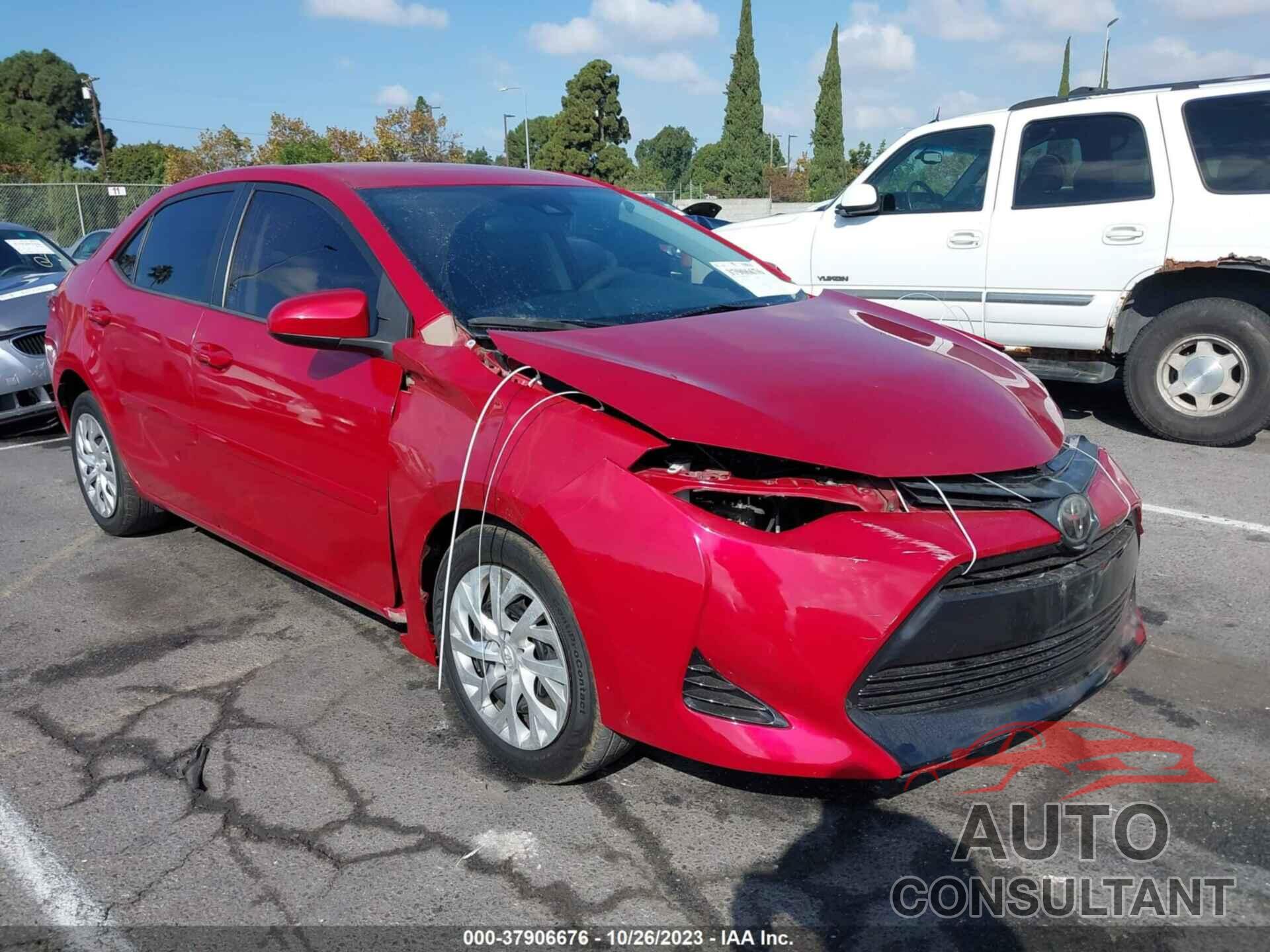 TOYOTA COROLLA 2019 - 5YFBURHE8KP856138
