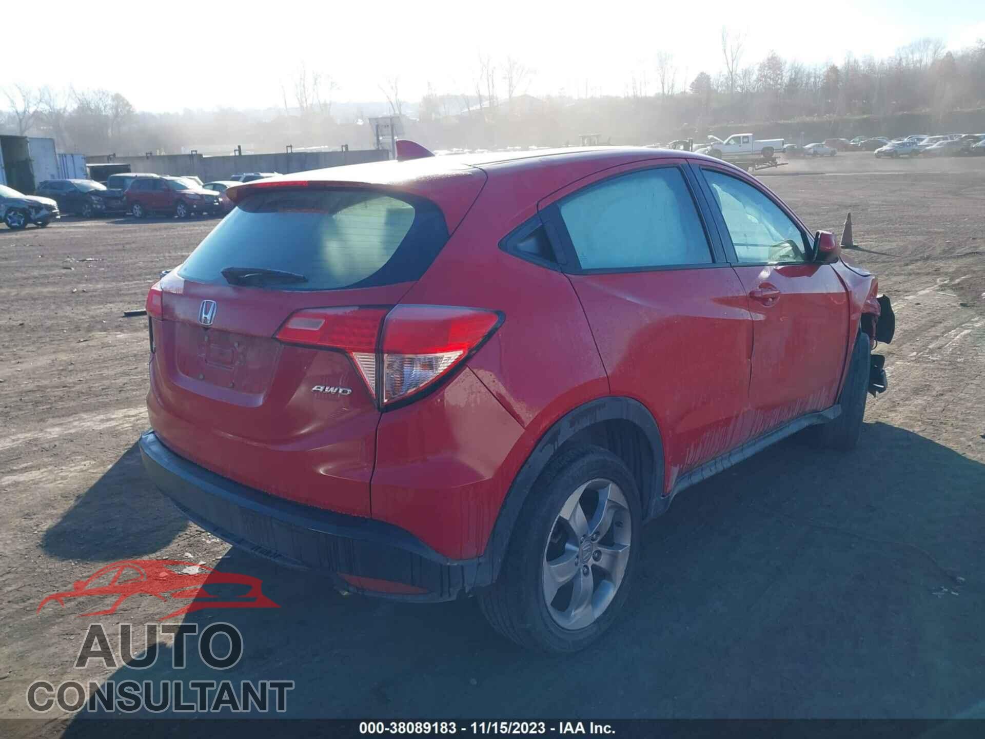 HONDA HR-V 2018 - 3CZRU6H33JM710726