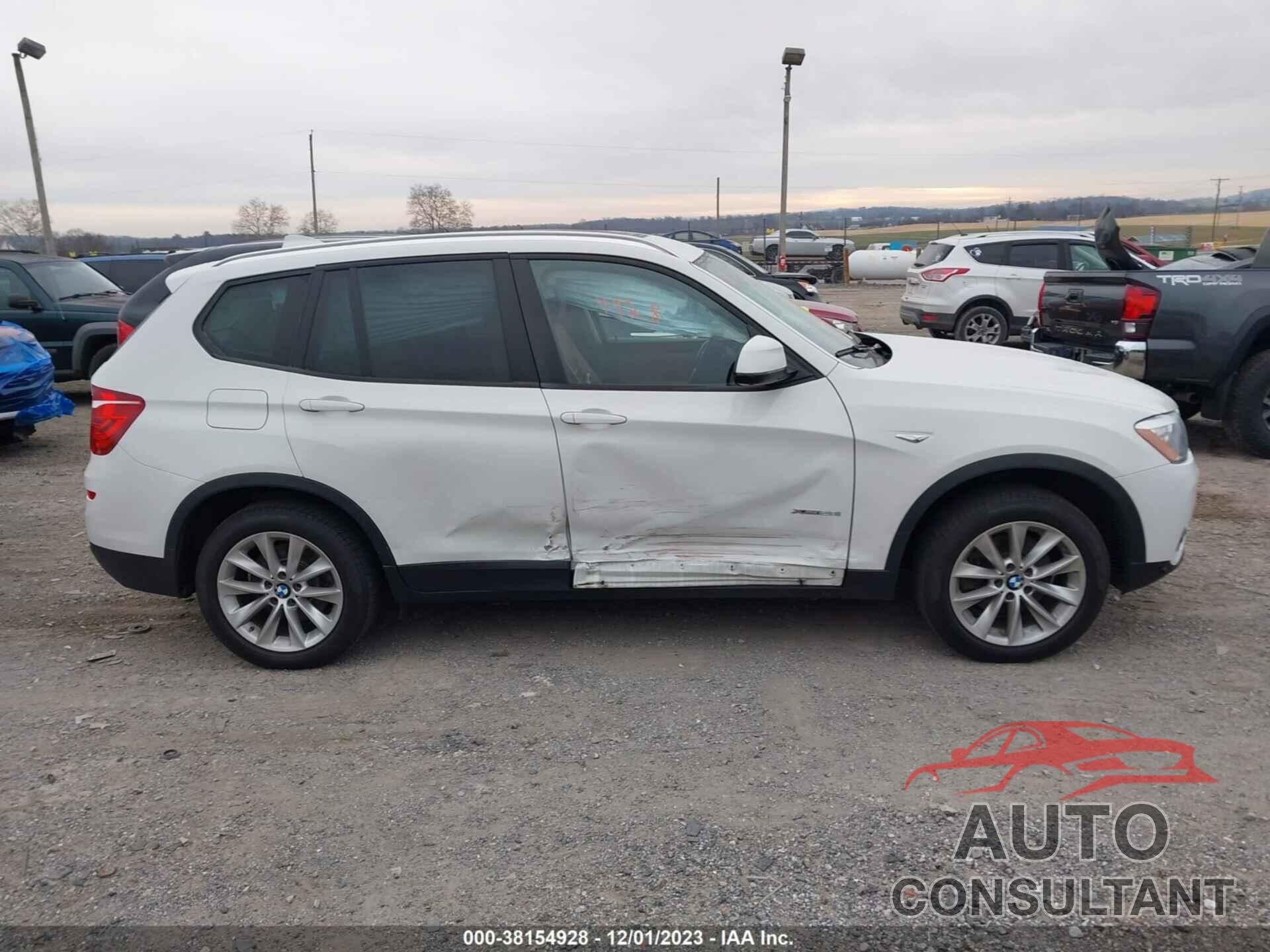 BMW X3 2016 - 5UXWX9C58G0D91377