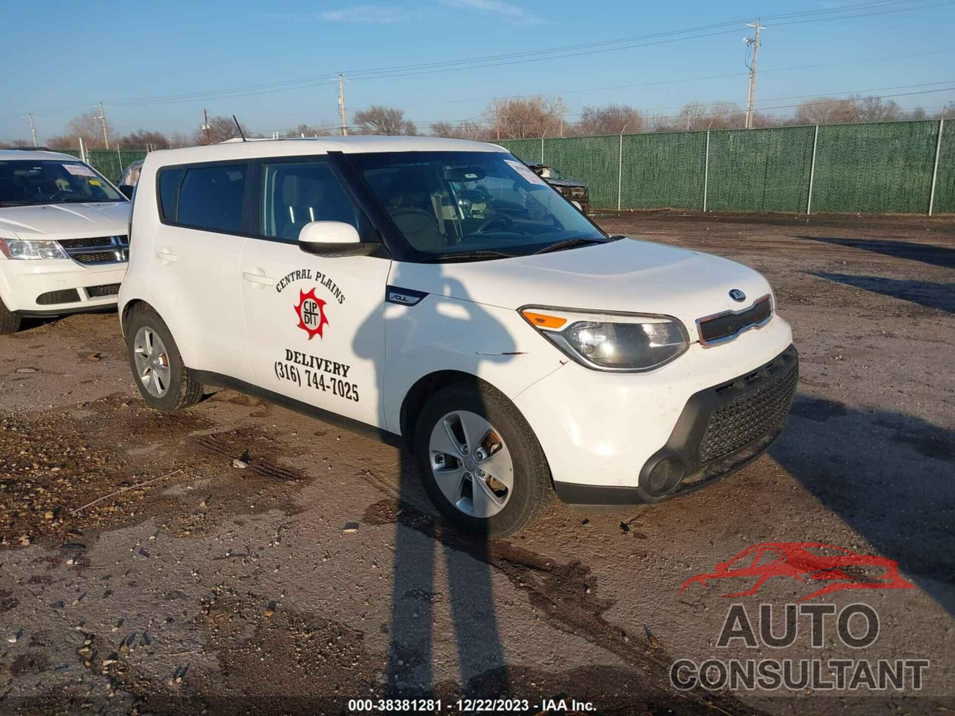 KIA SOUL 2016 - KNDJN2A29G7272680