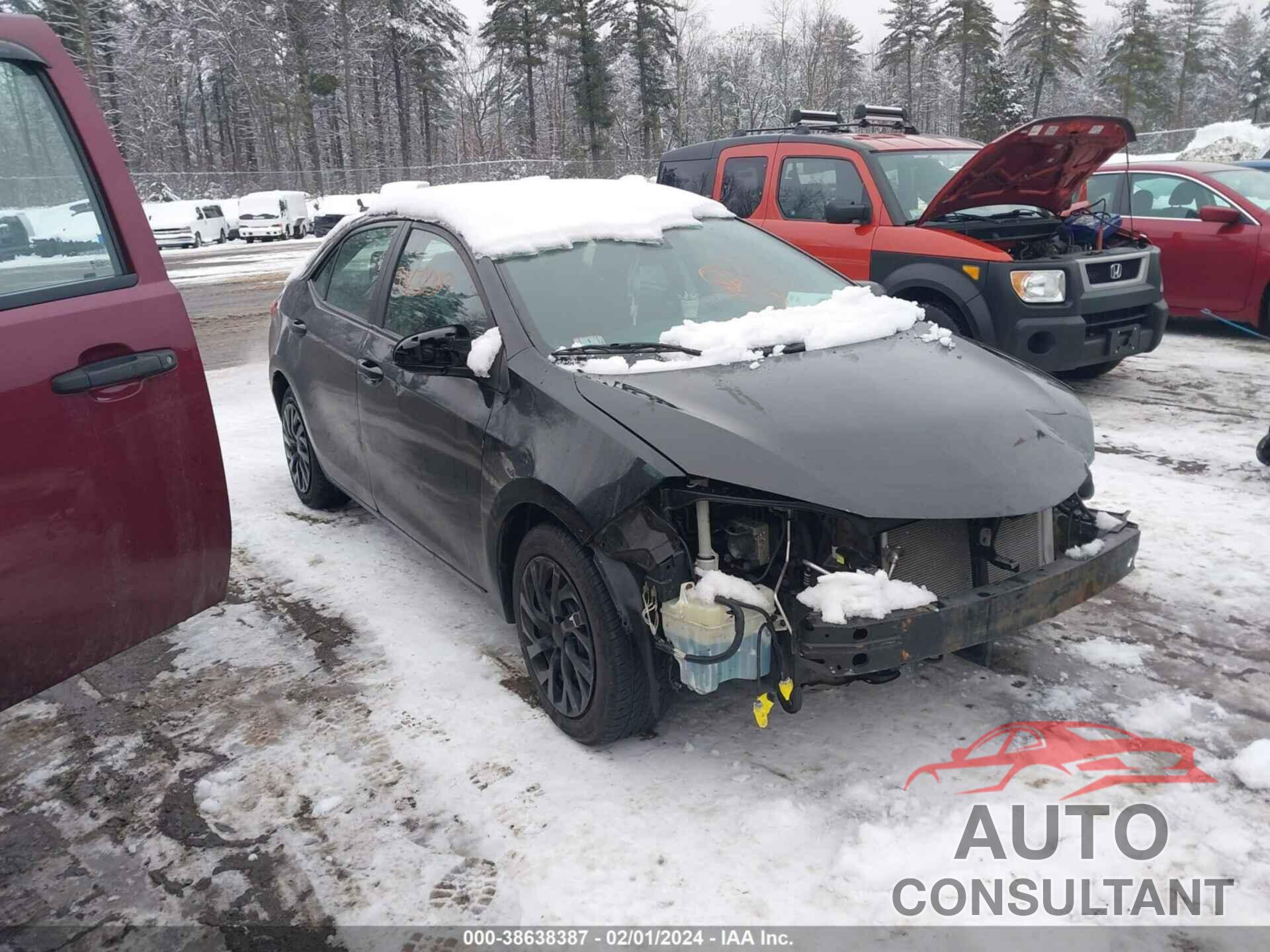 TOYOTA COROLLA 2018 - 2T1BURHE3JC989226