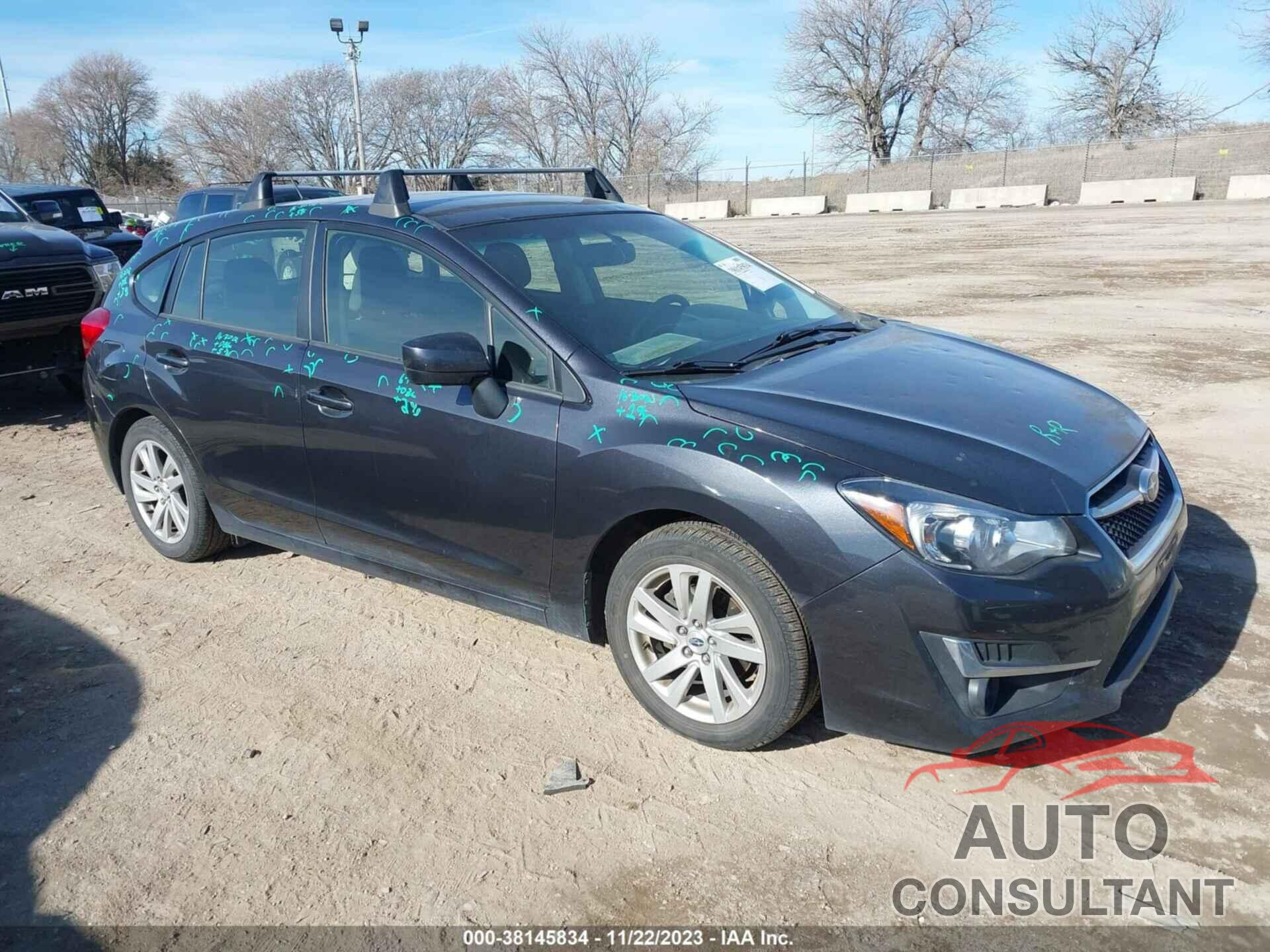 SUBARU IMPREZA WAGON 2016 - JF1GPAB61G8251757