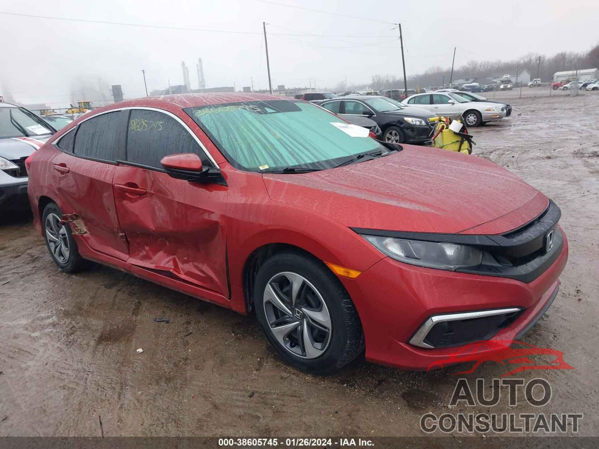 HONDA CIVIC 2019 - 2HGFC2F64KH562413