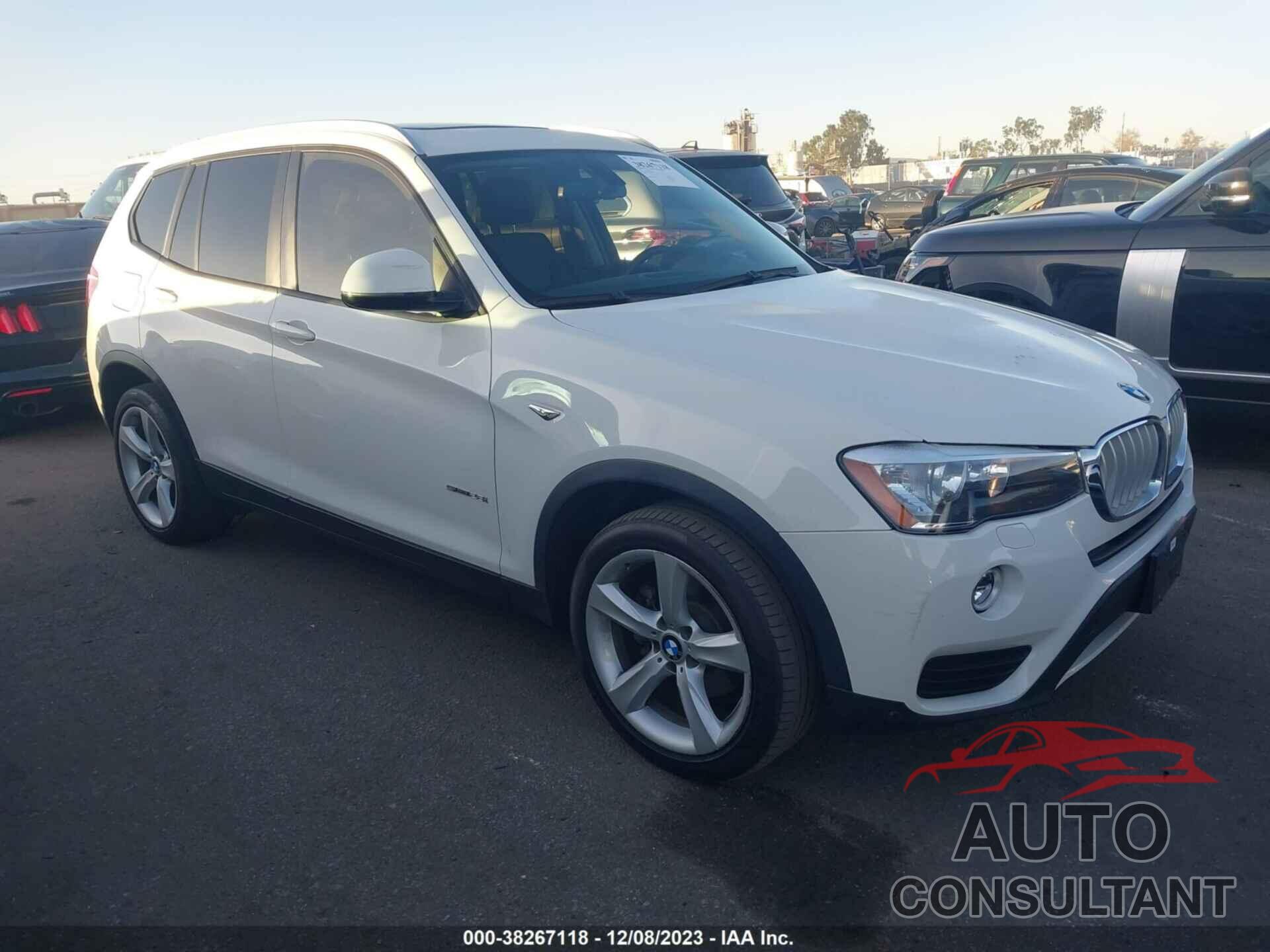 BMW X3 2017 - 5UXWZ7C32H0X42392