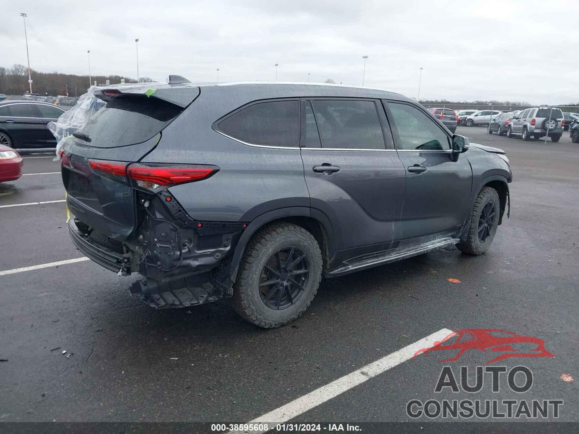 TOYOTA HIGHLANDER 2021 - 5TDEBRCH4MS029087