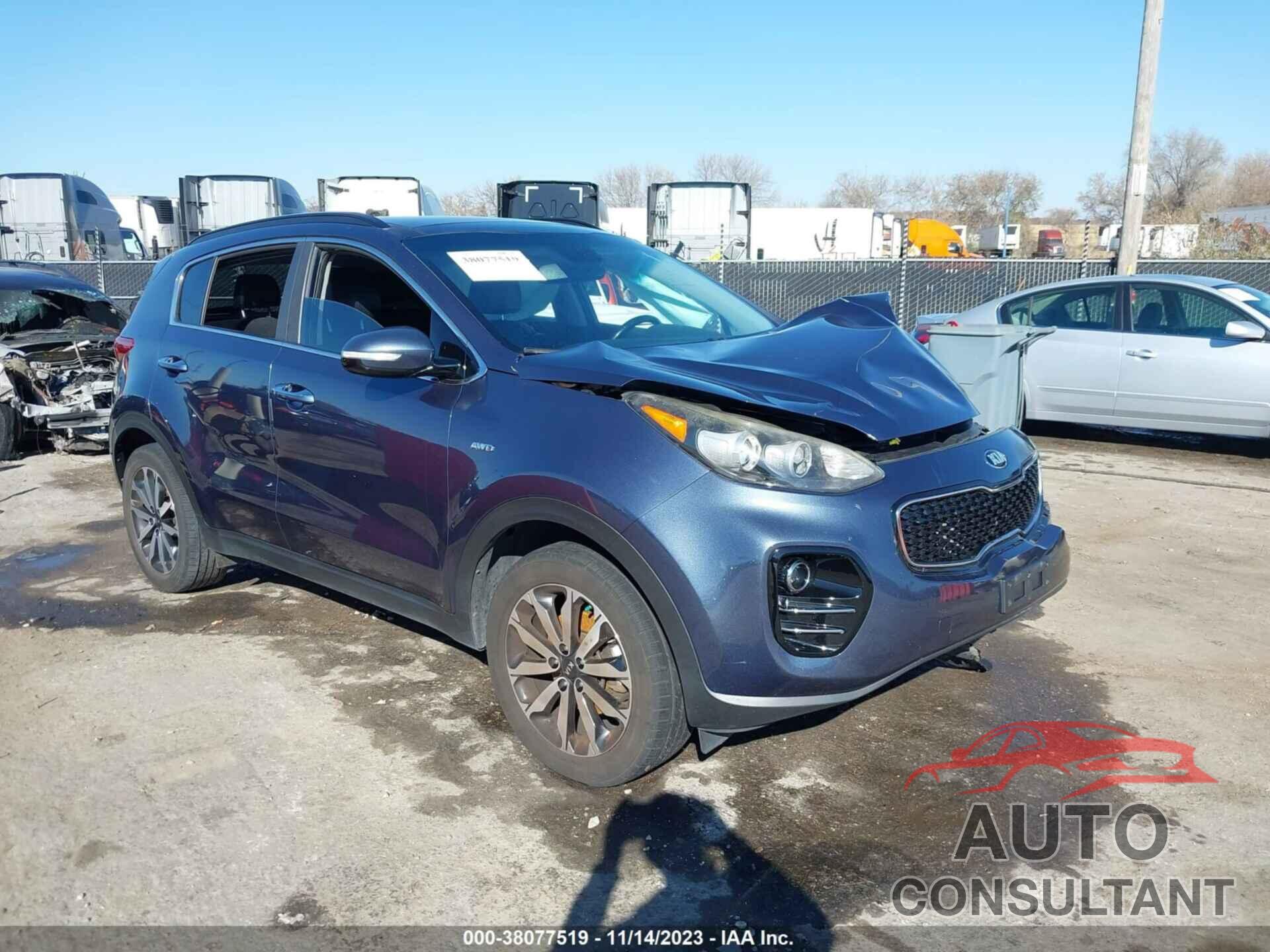 KIA SPORTAGE 2018 - KNDPNCAC0J7393632