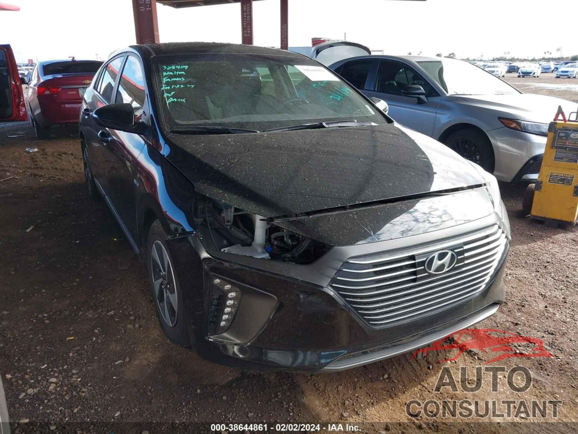 HYUNDAI IONIQ HYBRID 2019 - KMHC75LC4KU132049