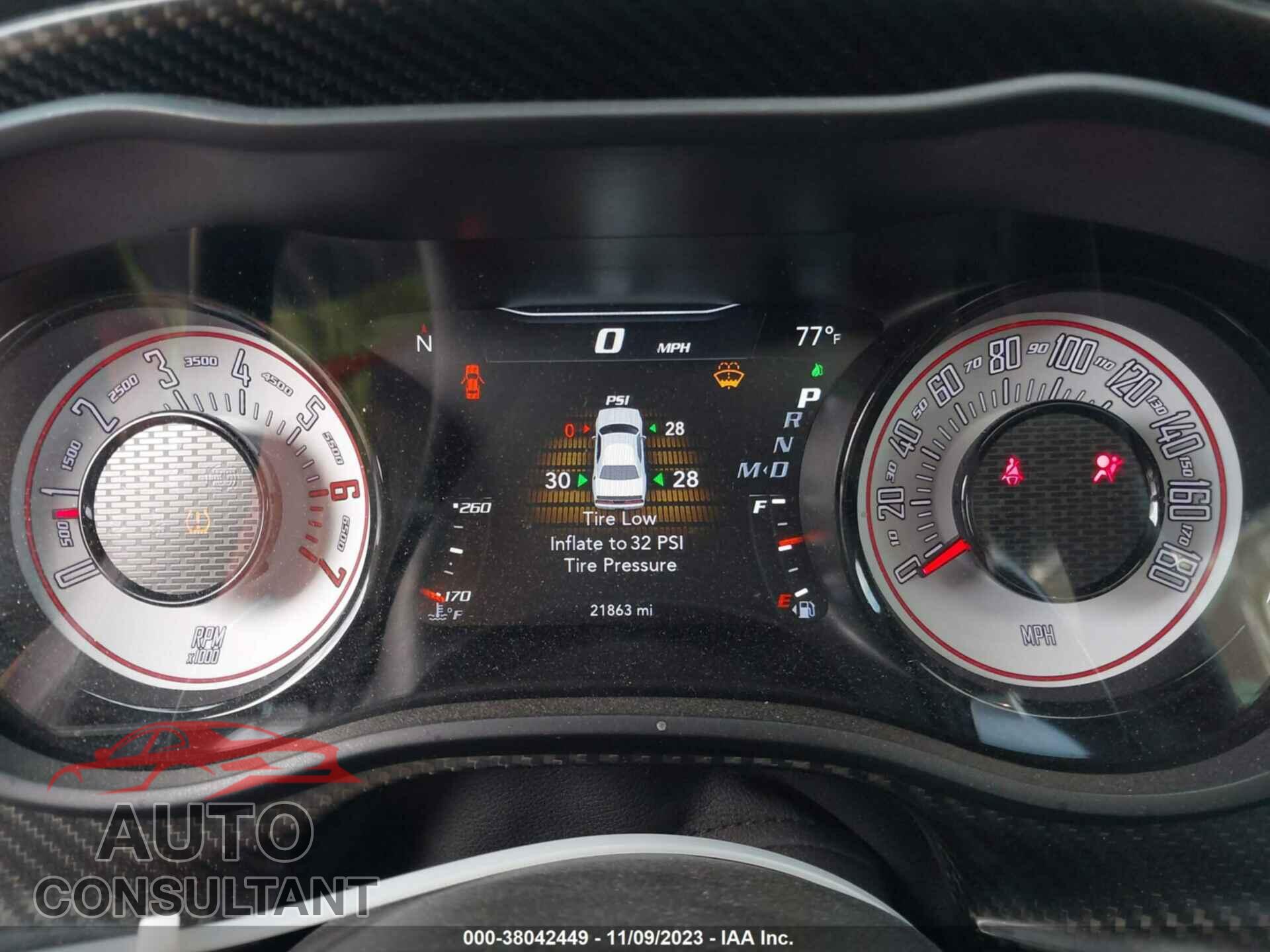 DODGE CHALLENGER 2021 - 2C3CDZFJ3MH663719