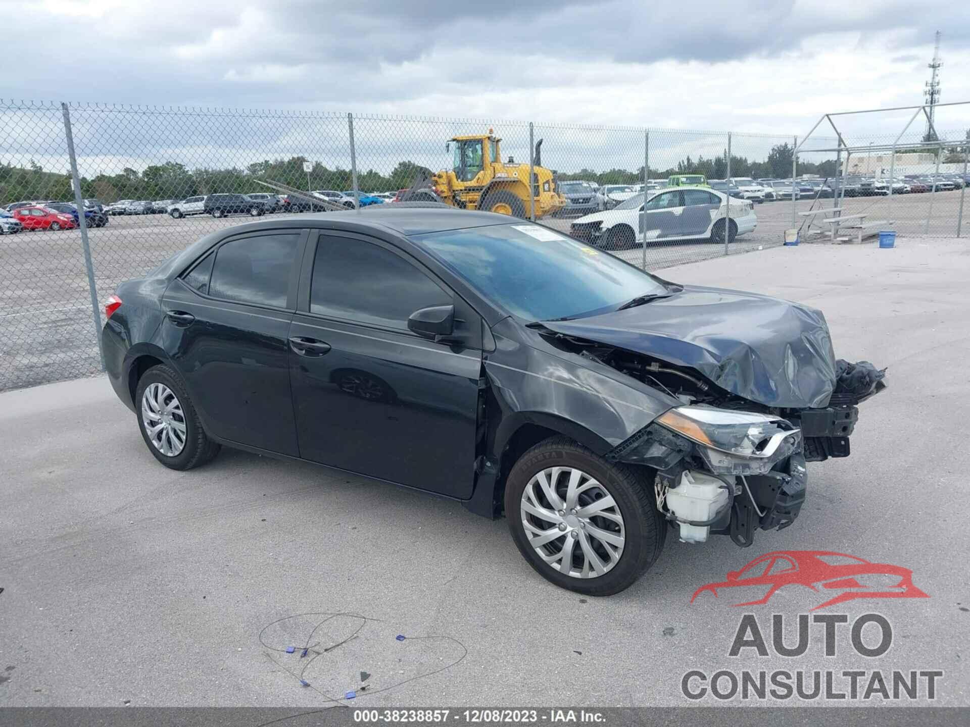TOYOTA COROLLA 2016 - 2T1BURHE0GC687157
