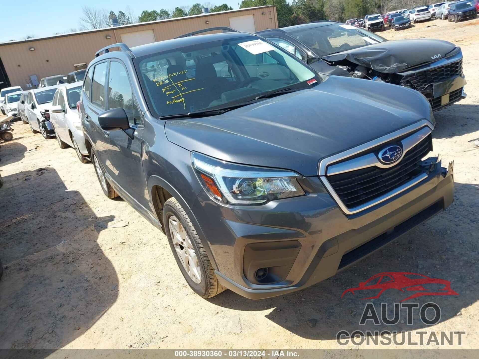 SUBARU FORESTER 2020 - JF2SKADC7LH490330