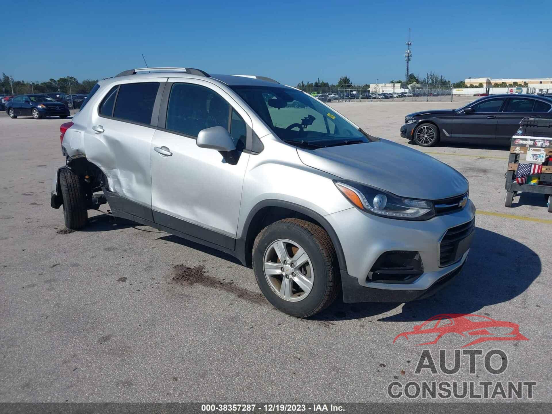 CHEVROLET TRAX 2021 - KL7CJPSB4MB323590