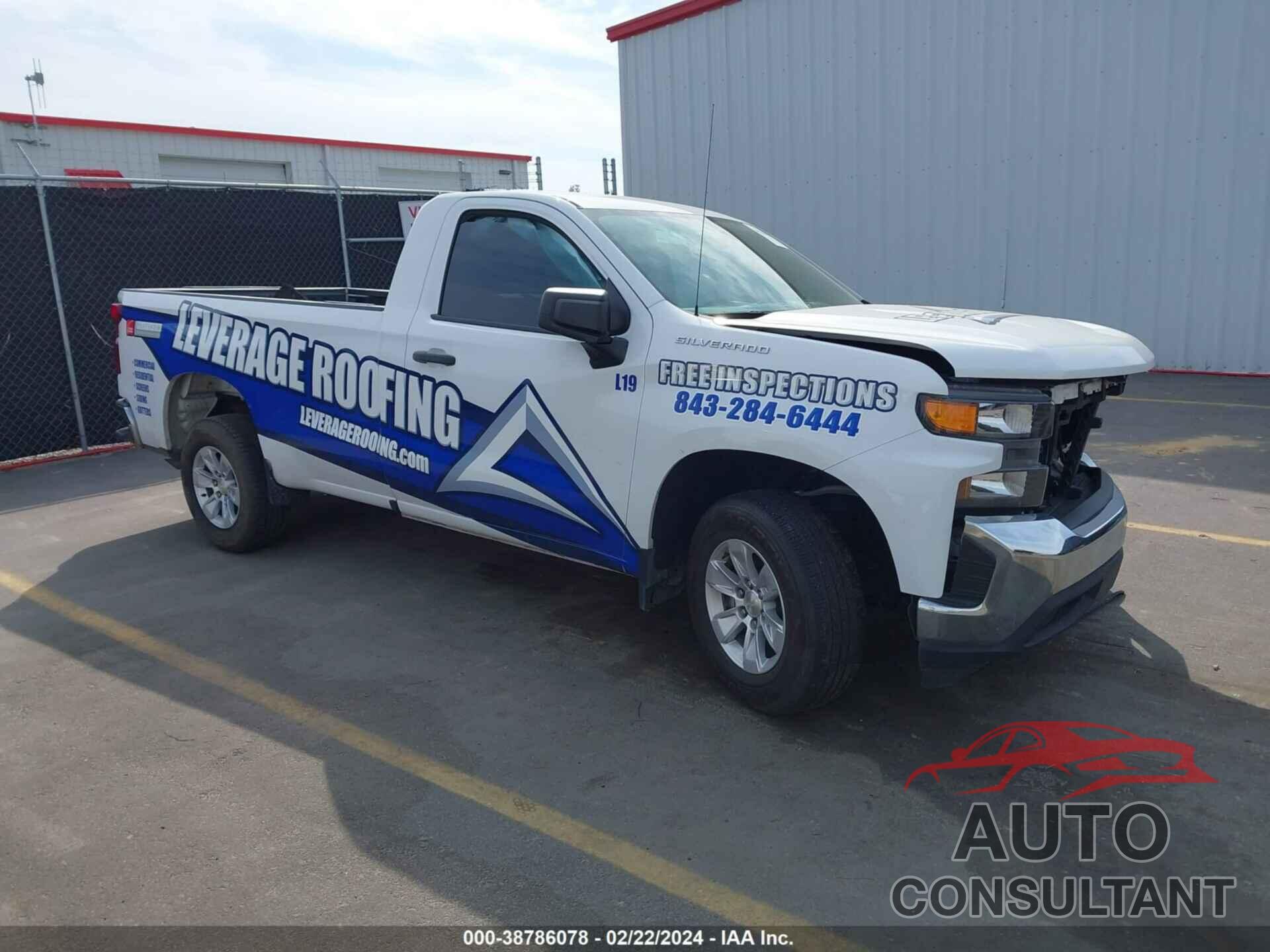 CHEVROLET SILVERADO 1500 2020 - 3GCNWAEF5LG296608