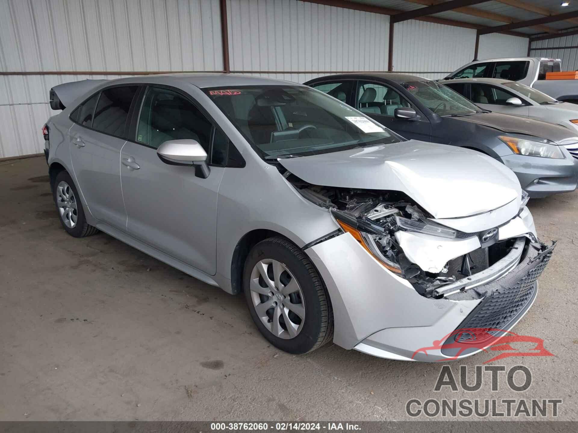 TOYOTA COROLLA 2021 - 5YFEPMAE4MP262456
