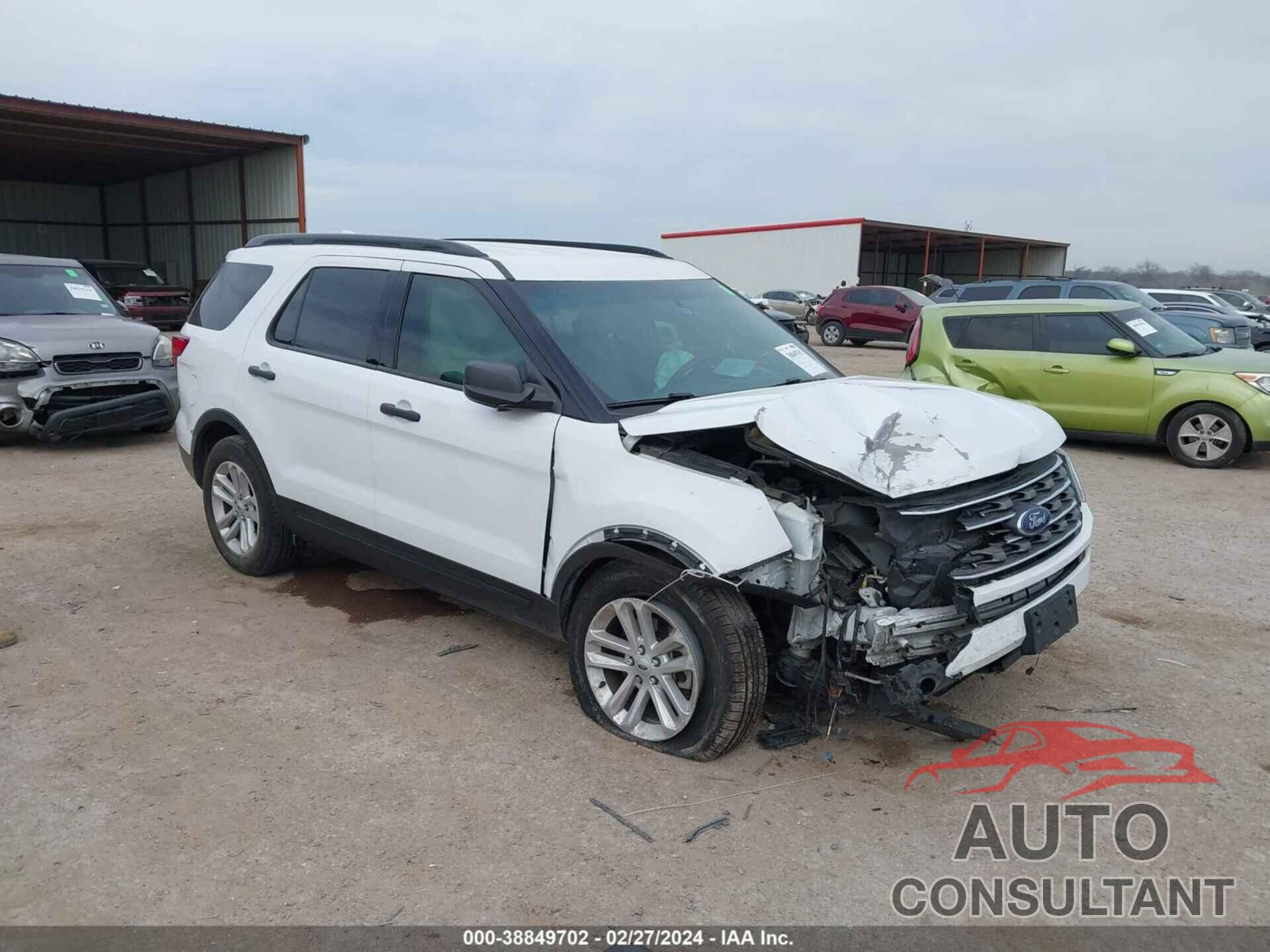 FORD EXPLORER 2017 - 1FM5K7B8XHGD11672