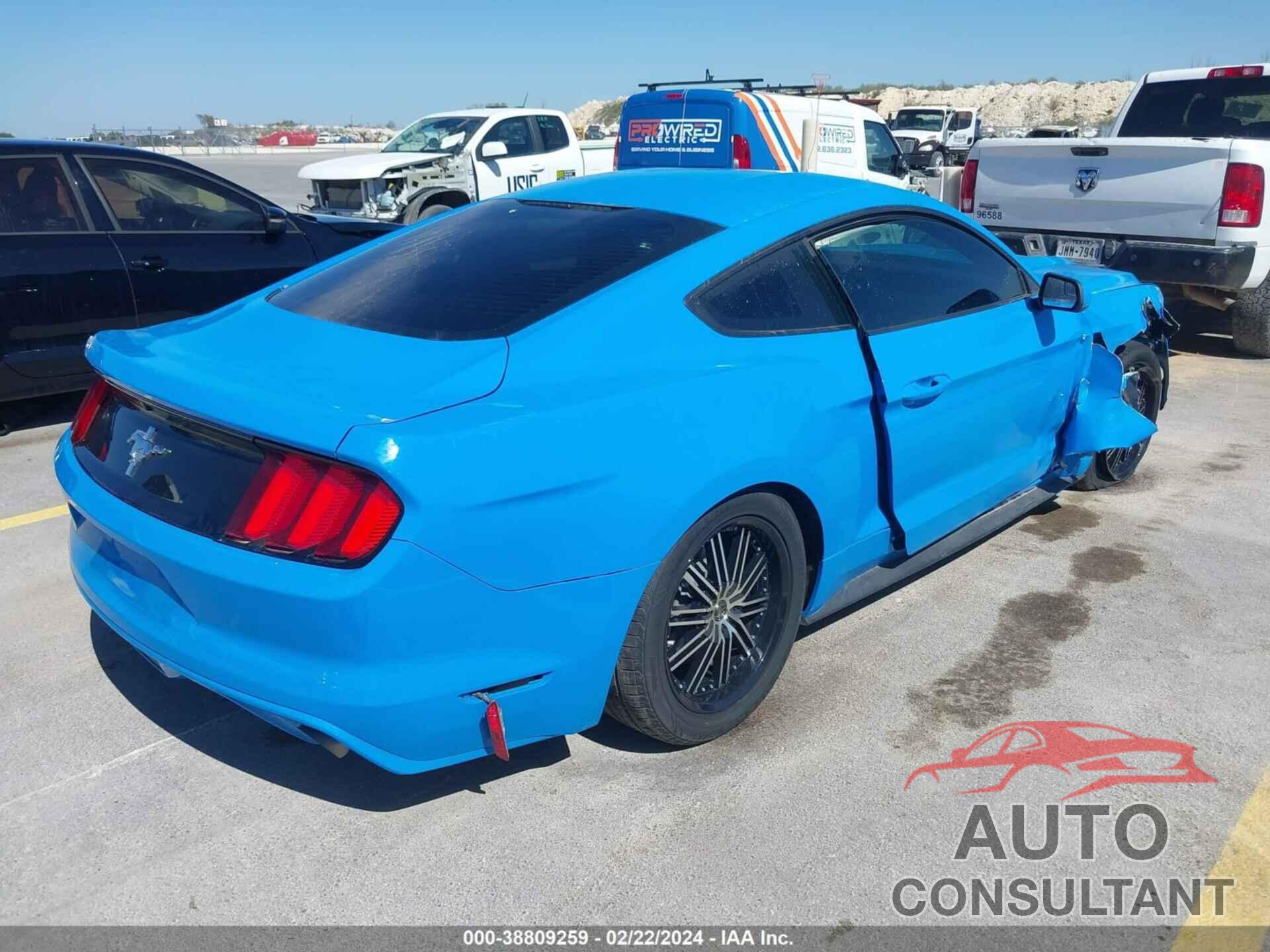 FORD MUSTANG 2017 - 1FA6P8AM2H5344195