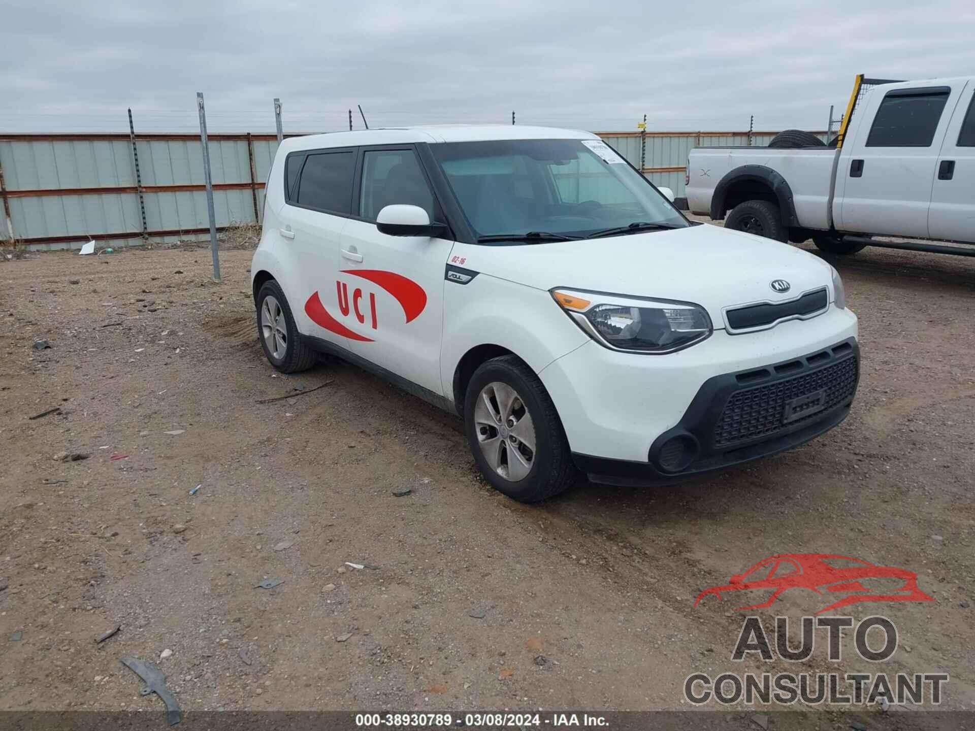 KIA SOUL 2016 - KNDJN2A2XG7828527