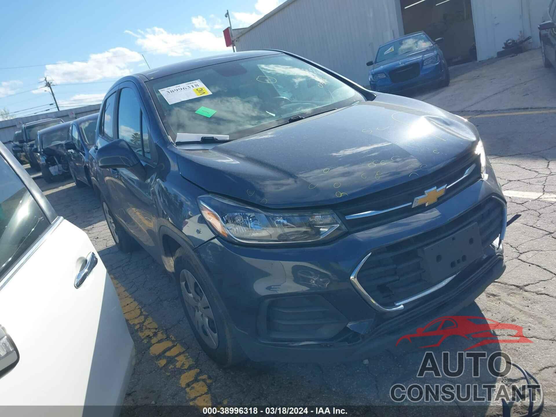 CHEVROLET TRAX 2019 - 3GNCJKSB2KL185248