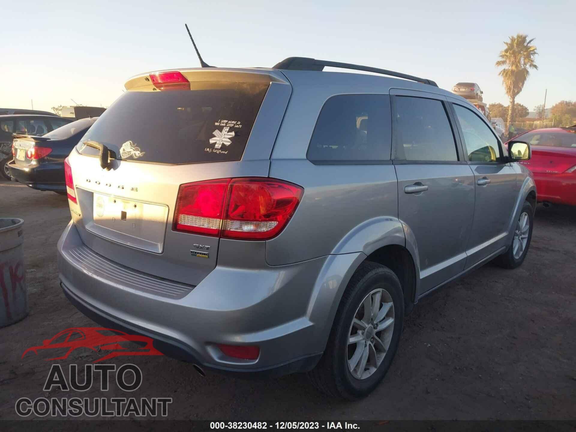 DODGE JOURNEY 2017 - 3C4PDCBG6HT521690