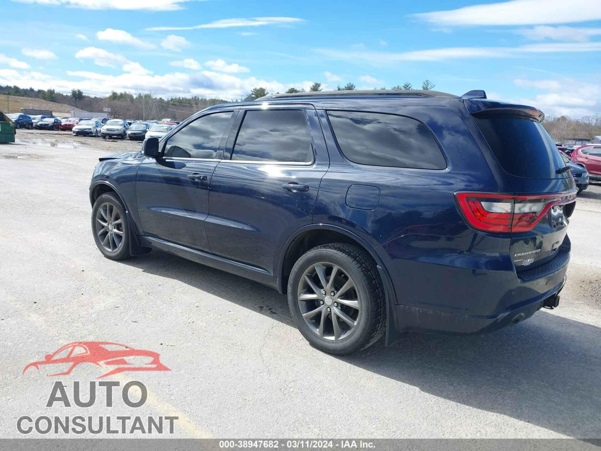 DODGE DURANGO 2017 - 1C4RDJDG2HC839621