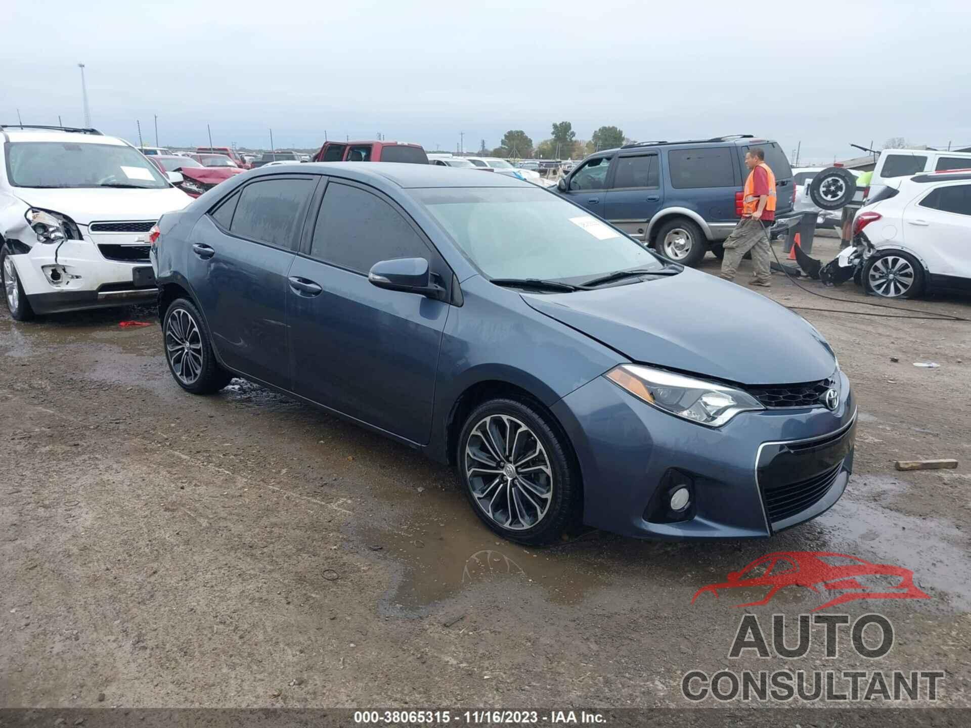 TOYOTA COROLLA 2016 - 2T1BURHE9GC580284