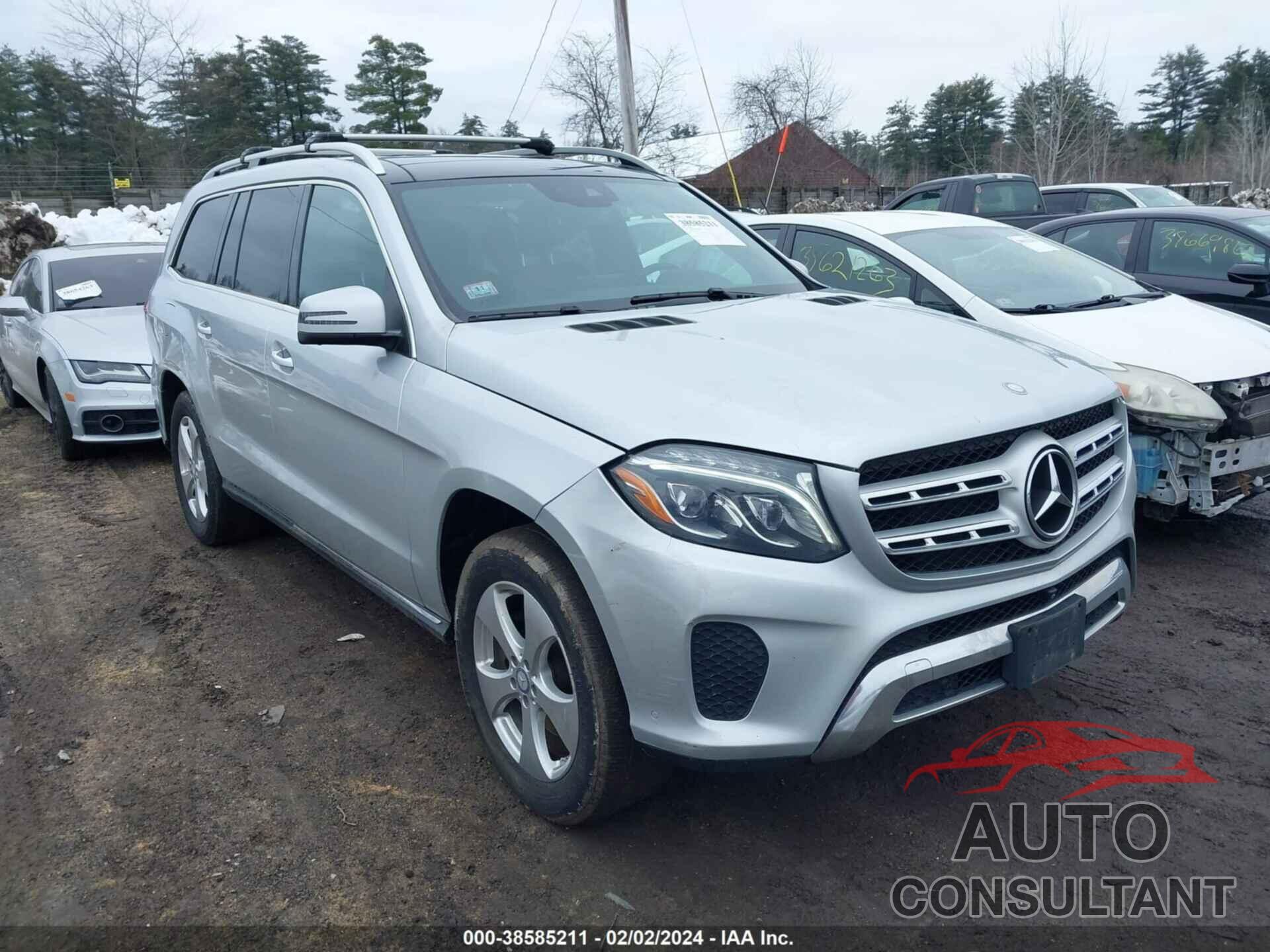 MERCEDES-BENZ GLS 450 2017 - 4JGDF6EE2HA773318