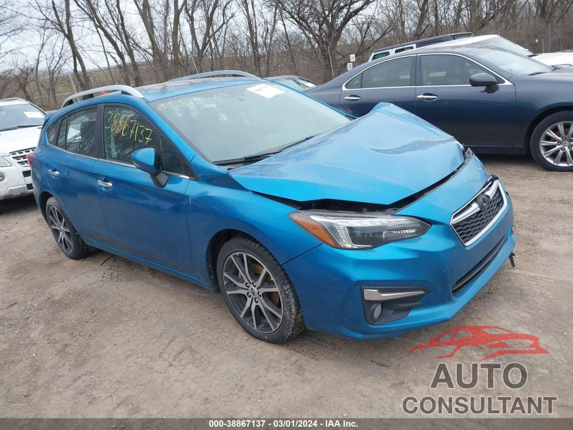 SUBARU IMPREZA 2018 - 4S3GTAU68J3710449