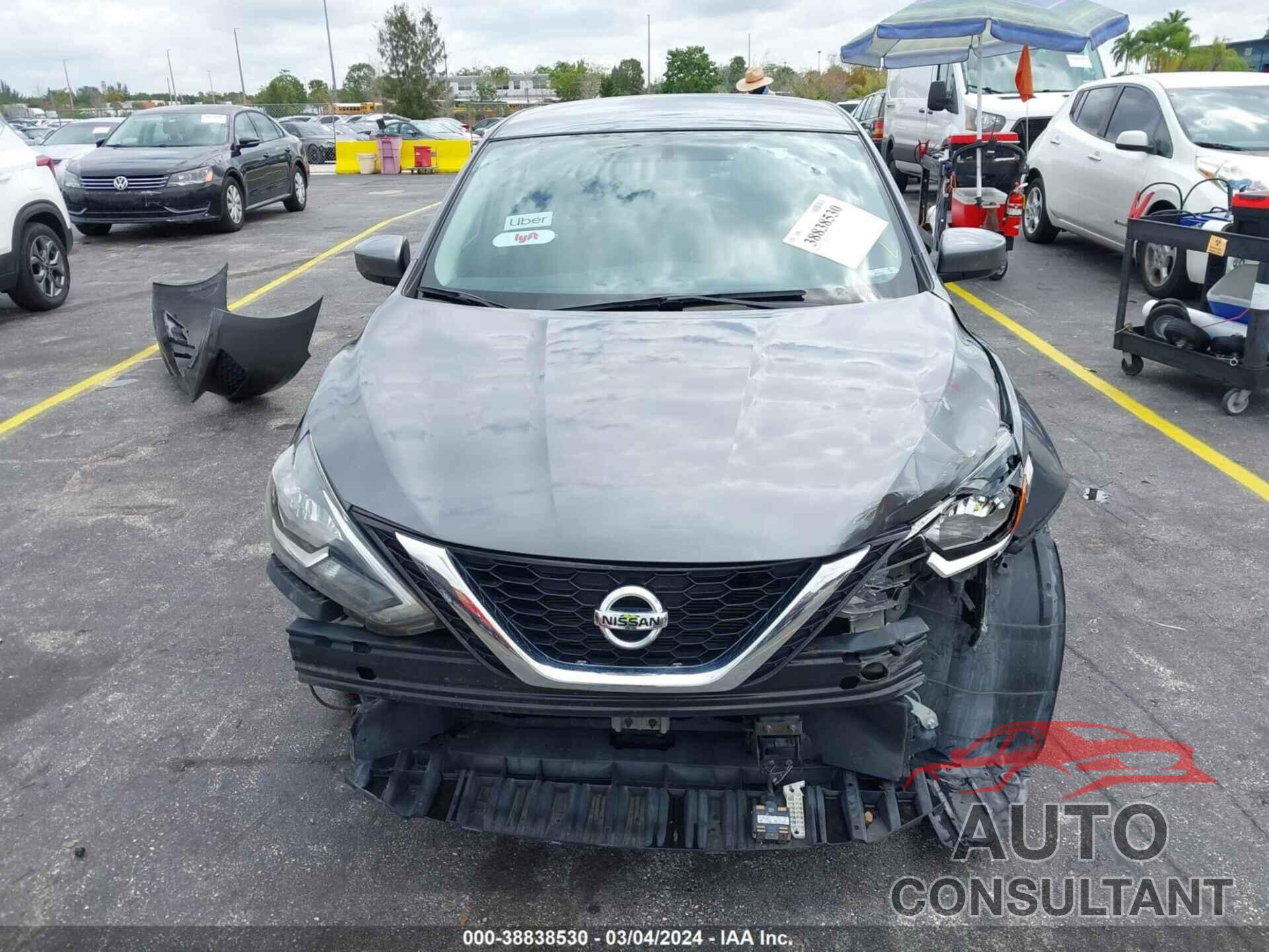 NISSAN SENTRA 2019 - 3N1AB7AP4KL608437