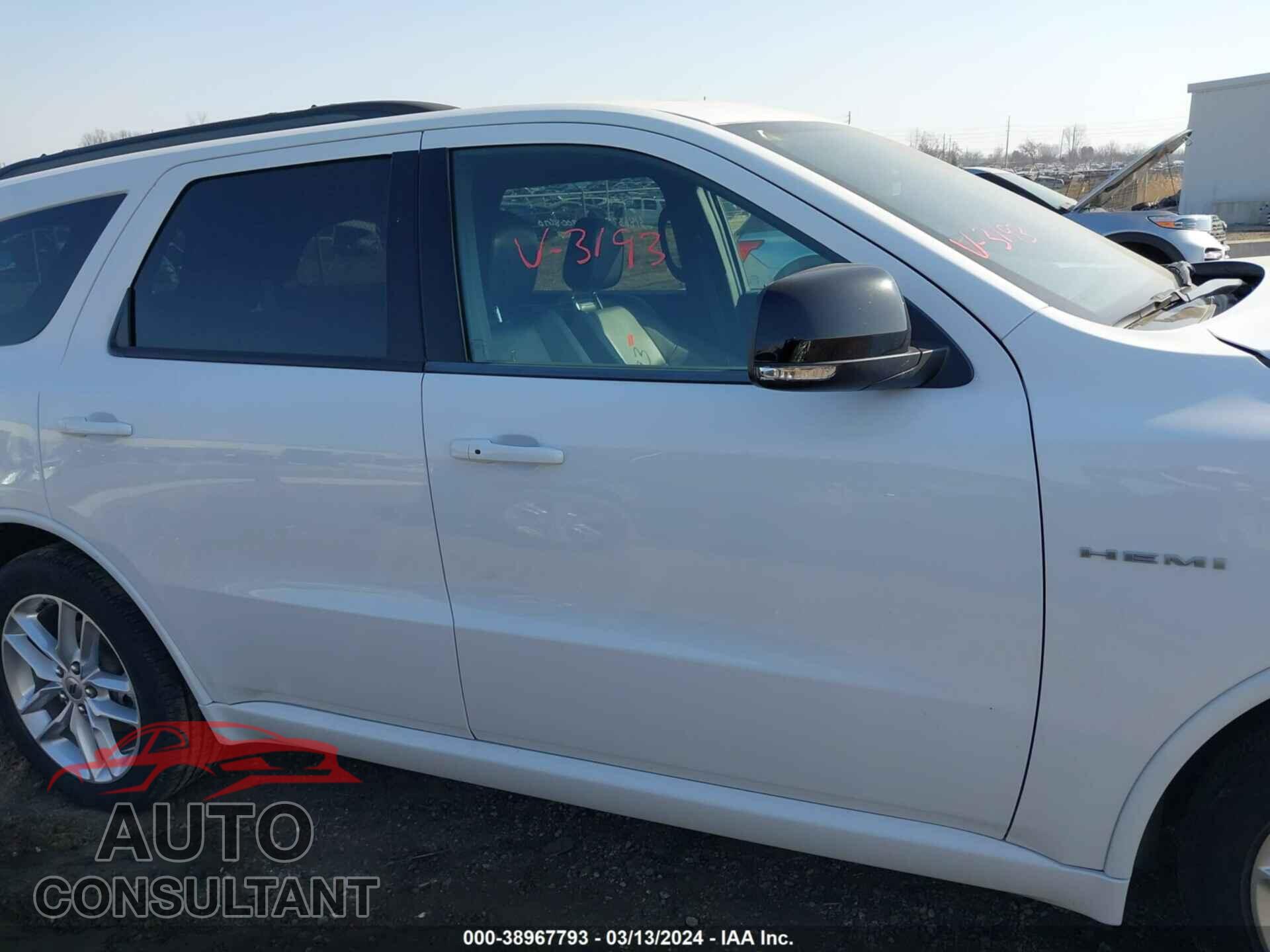 DODGE DURANGO 2023 - 1C4SDHCT2PC553193