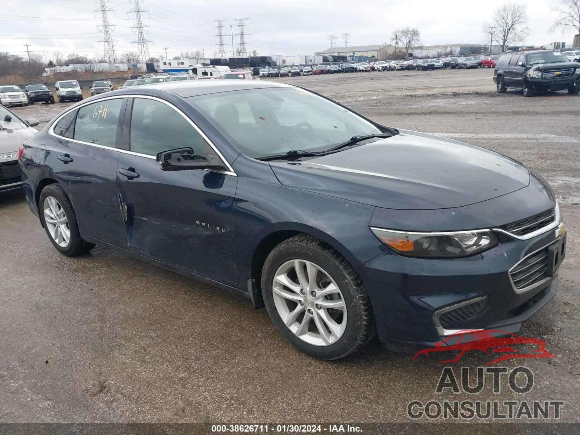 CHEVROLET MALIBU 2017 - 1G1ZE5ST1HF220441
