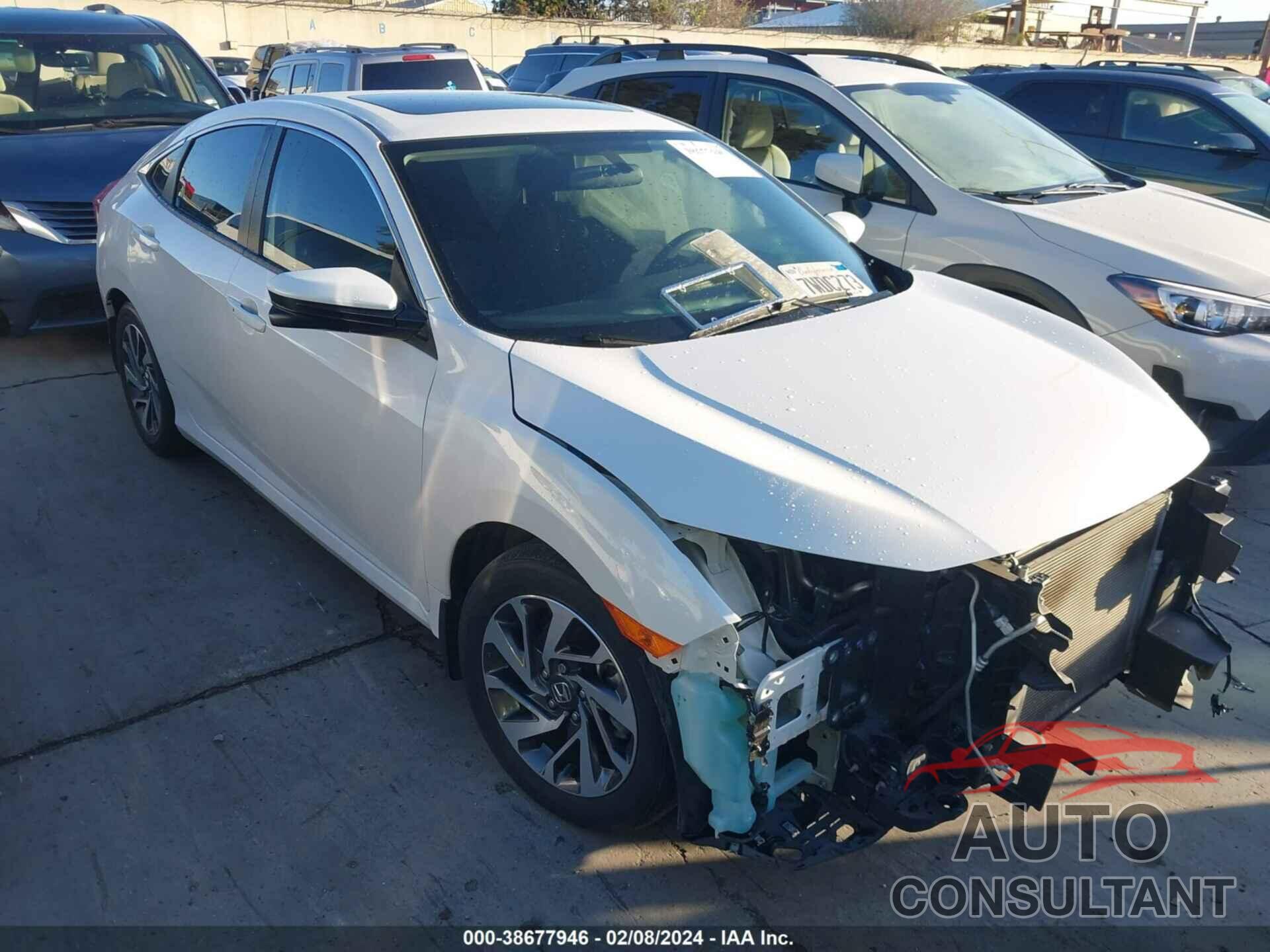 HONDA CIVIC 2016 - 19XFC2F77GE249950