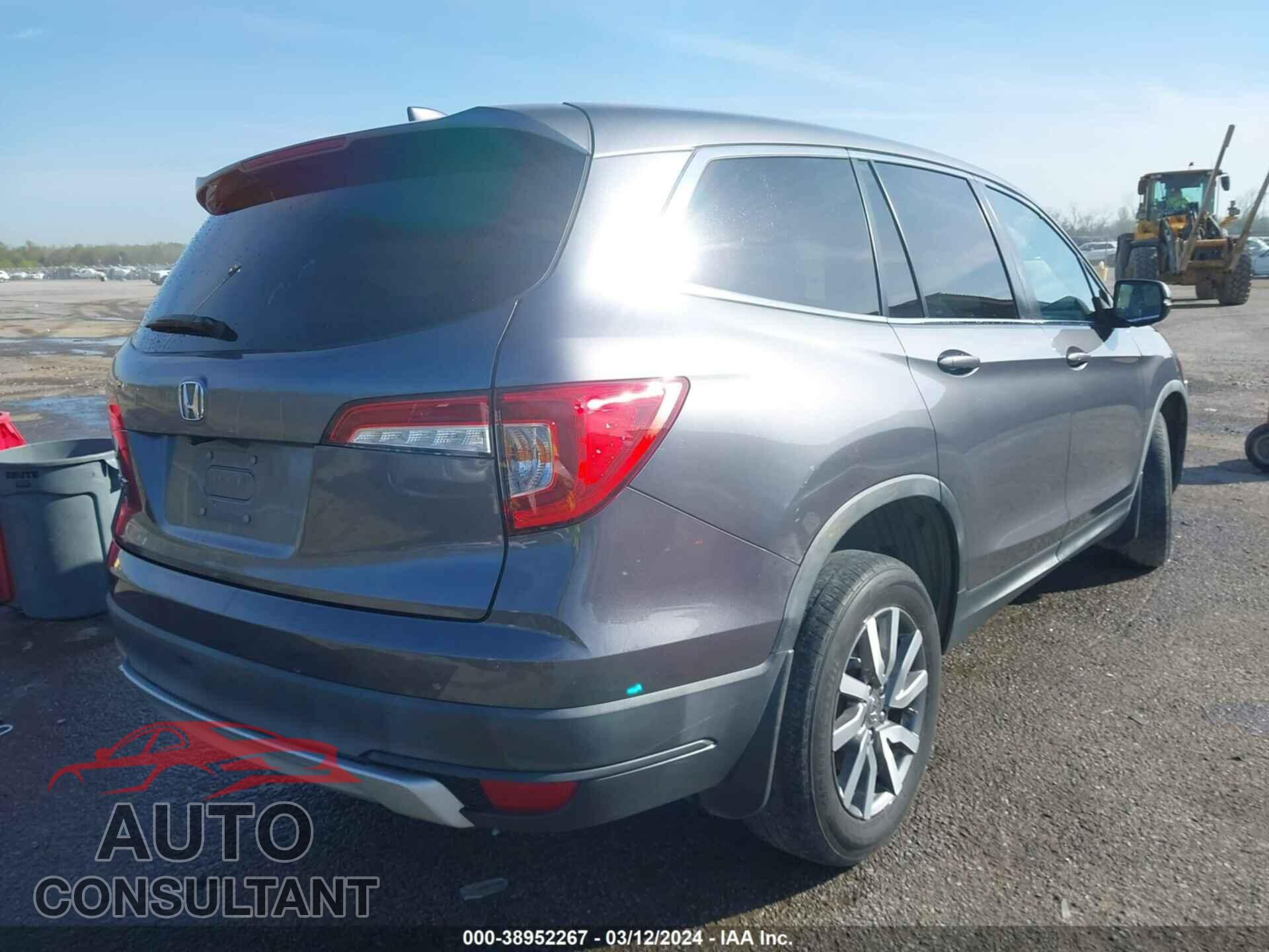 HONDA PILOT 2019 - 5FNYF5H54KB044103