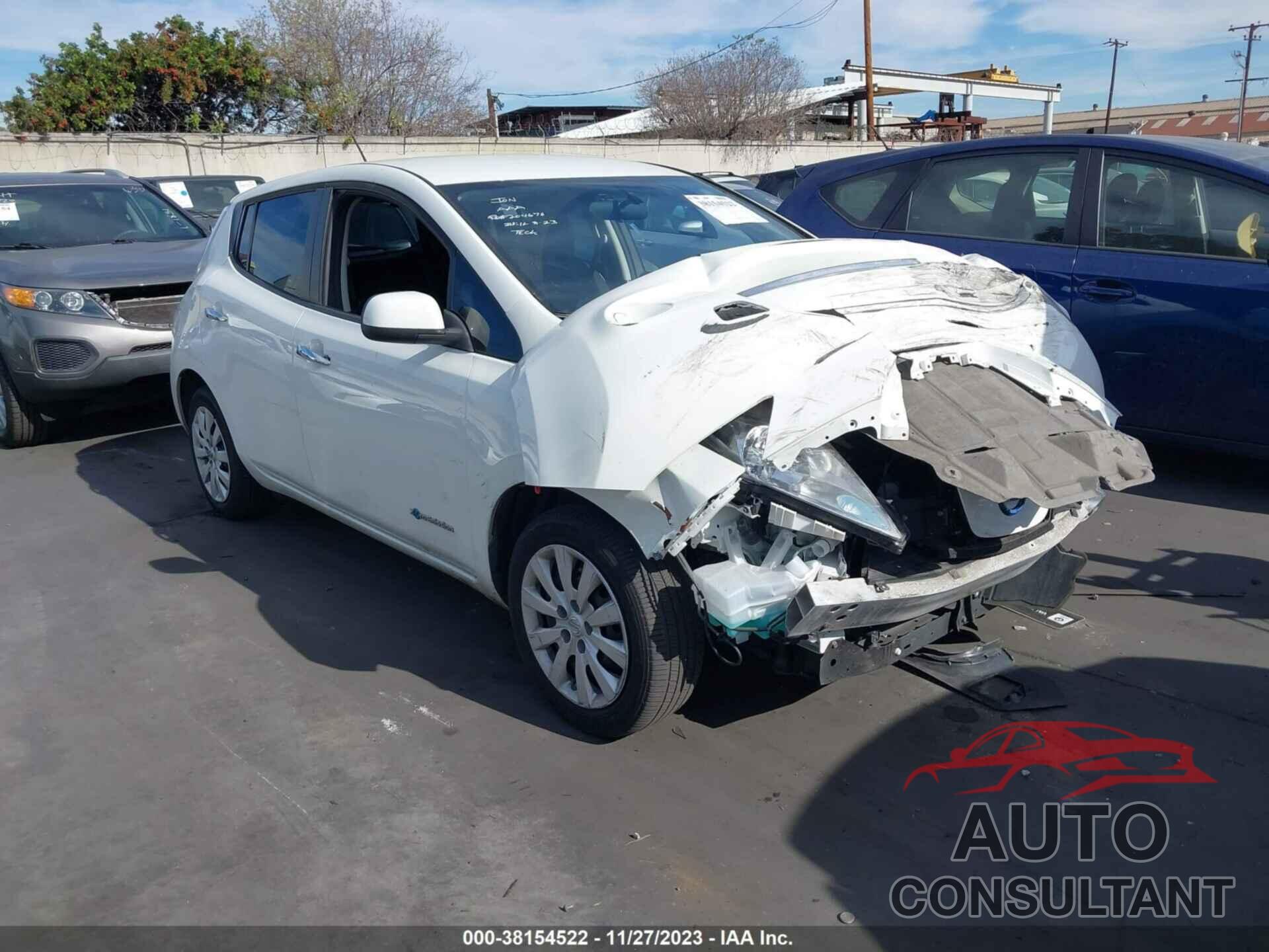 NISSAN LEAF 2016 - 1N4AZ0CP4GC307124