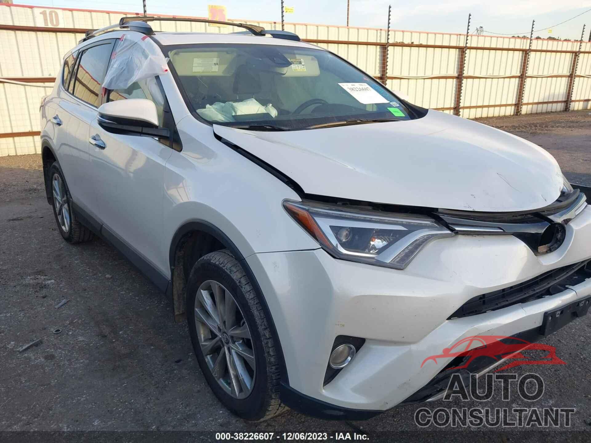 TOYOTA RAV4 2018 - 2T3YFREV7JW480108