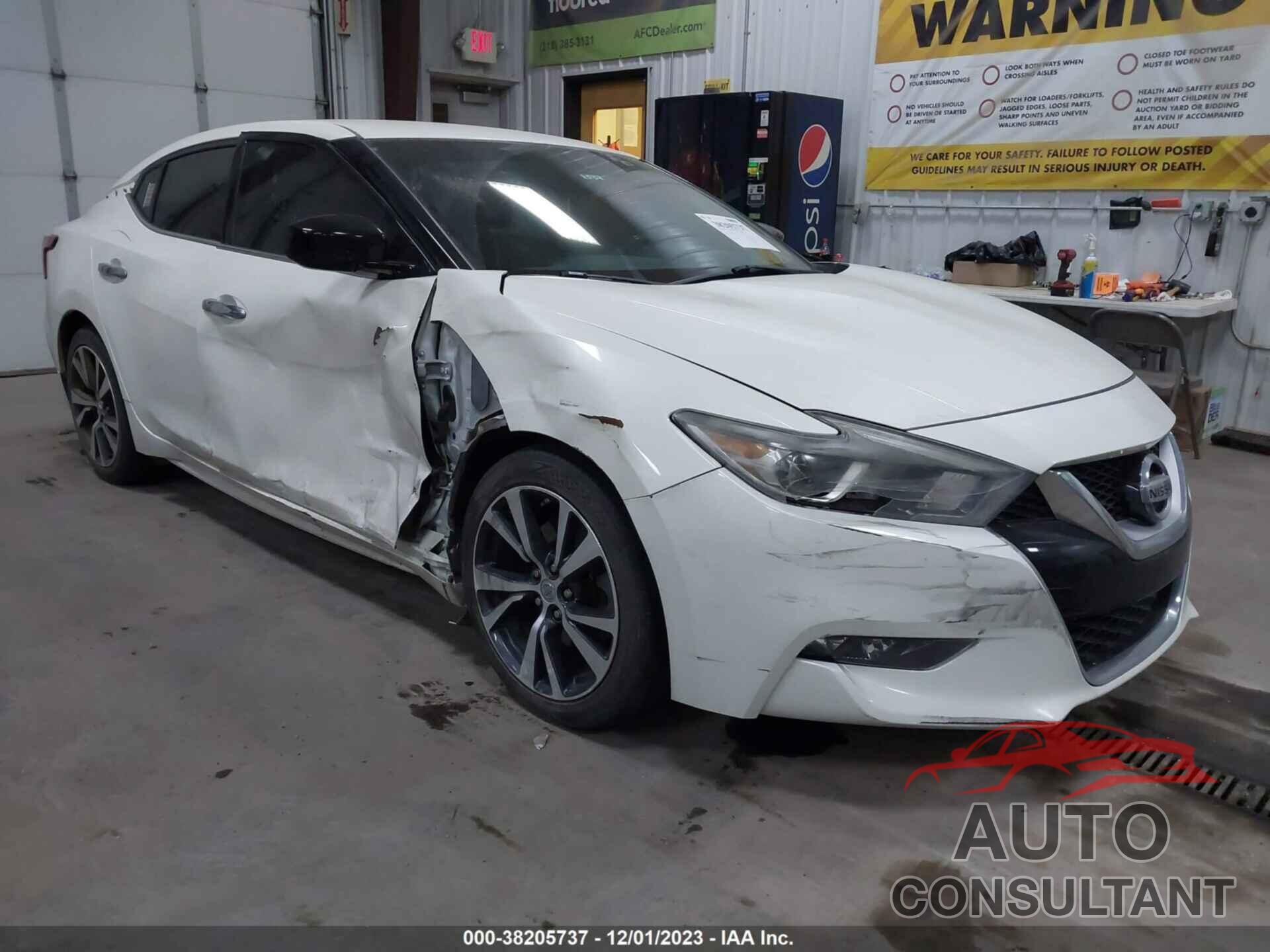 NISSAN MAXIMA 2017 - 1N4AA6AP9HC403457