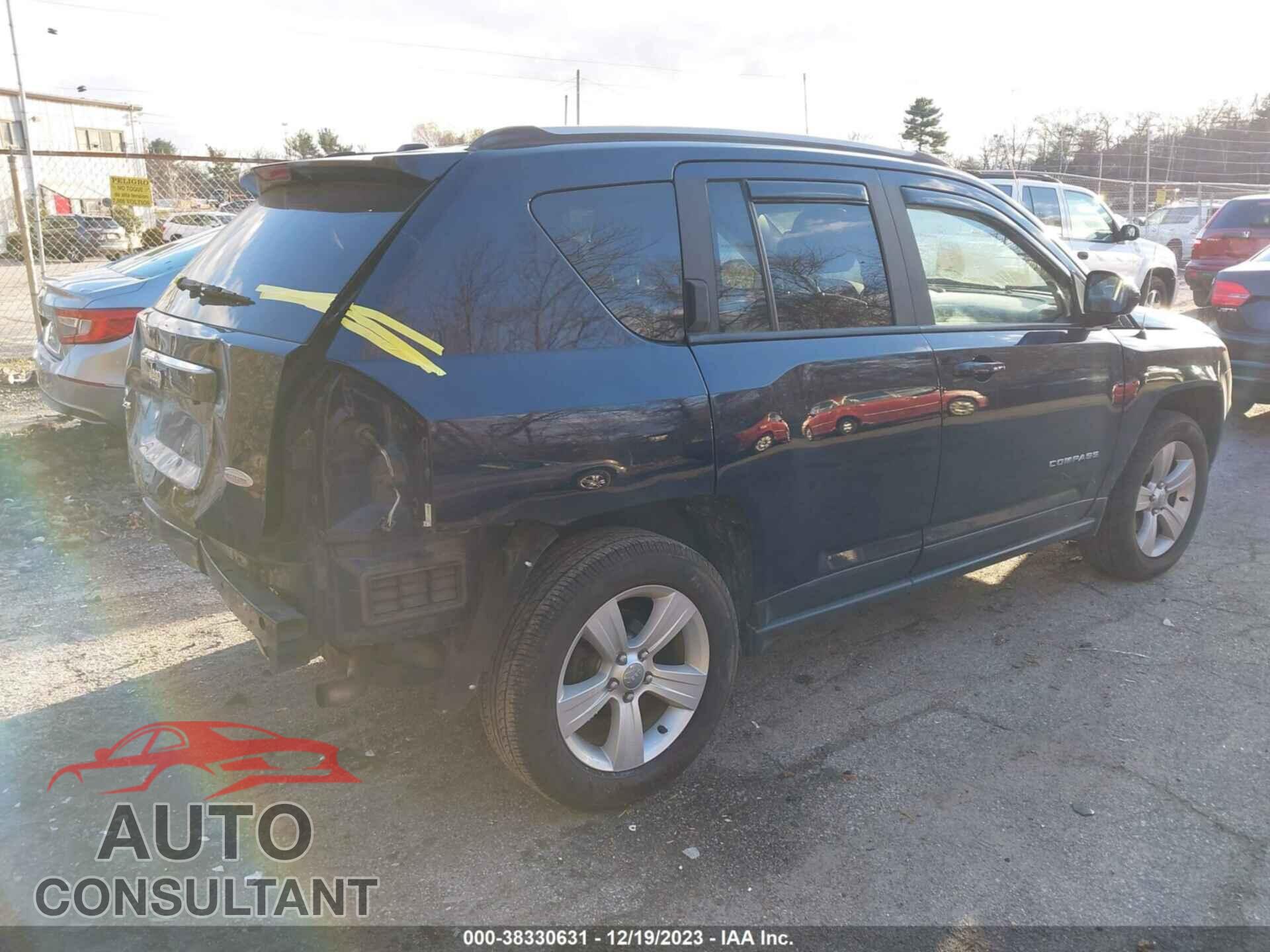 JEEP COMPASS 2017 - 1C4NJDEB8HD144551