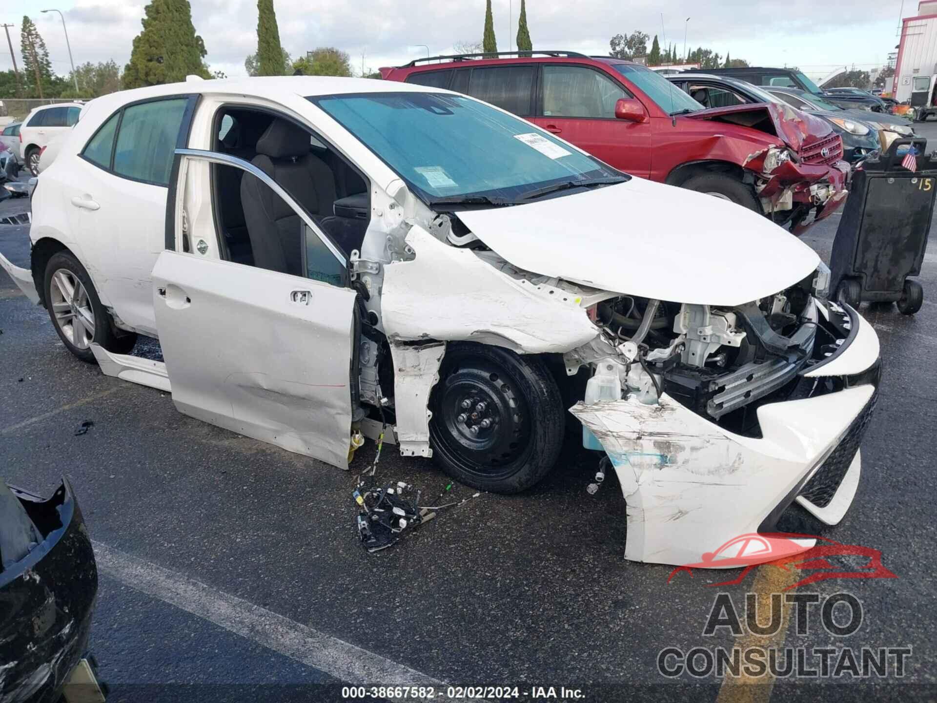 TOYOTA COROLLA 2022 - JTND4MBE1N3155647