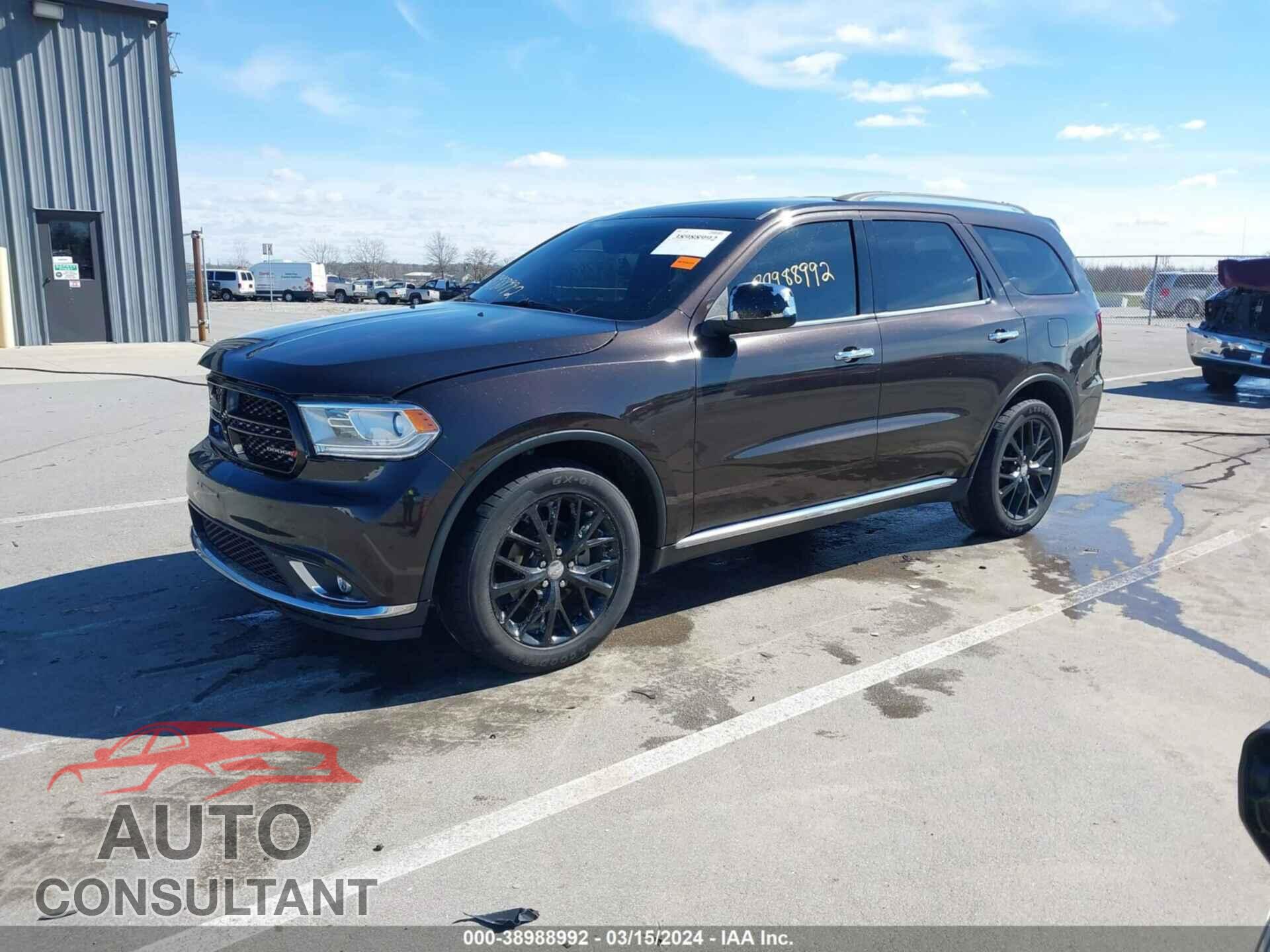 DODGE DURANGO 2017 - 1C4RDHAG6HC606158