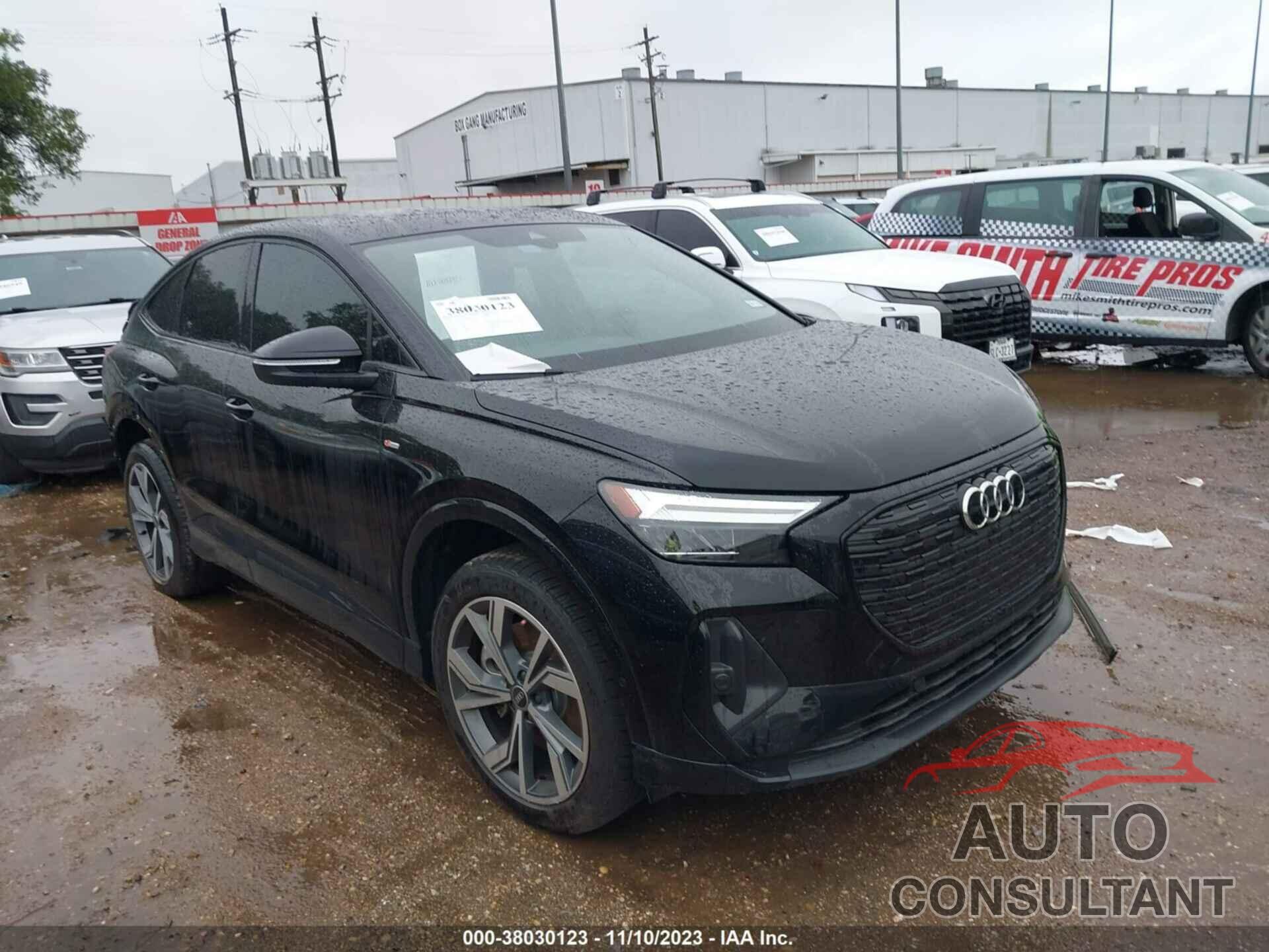 AUDI Q4 SPORTBACK E-TRON 2023 - WA132BFZXPP076460